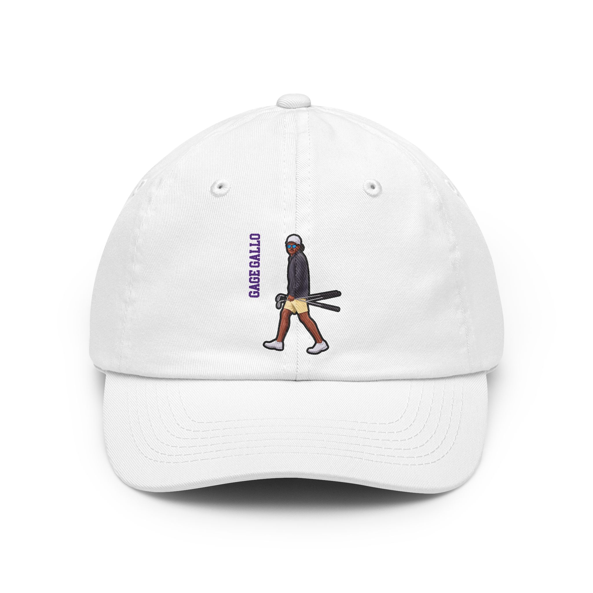 Classic Cap — character_name_vertical in White