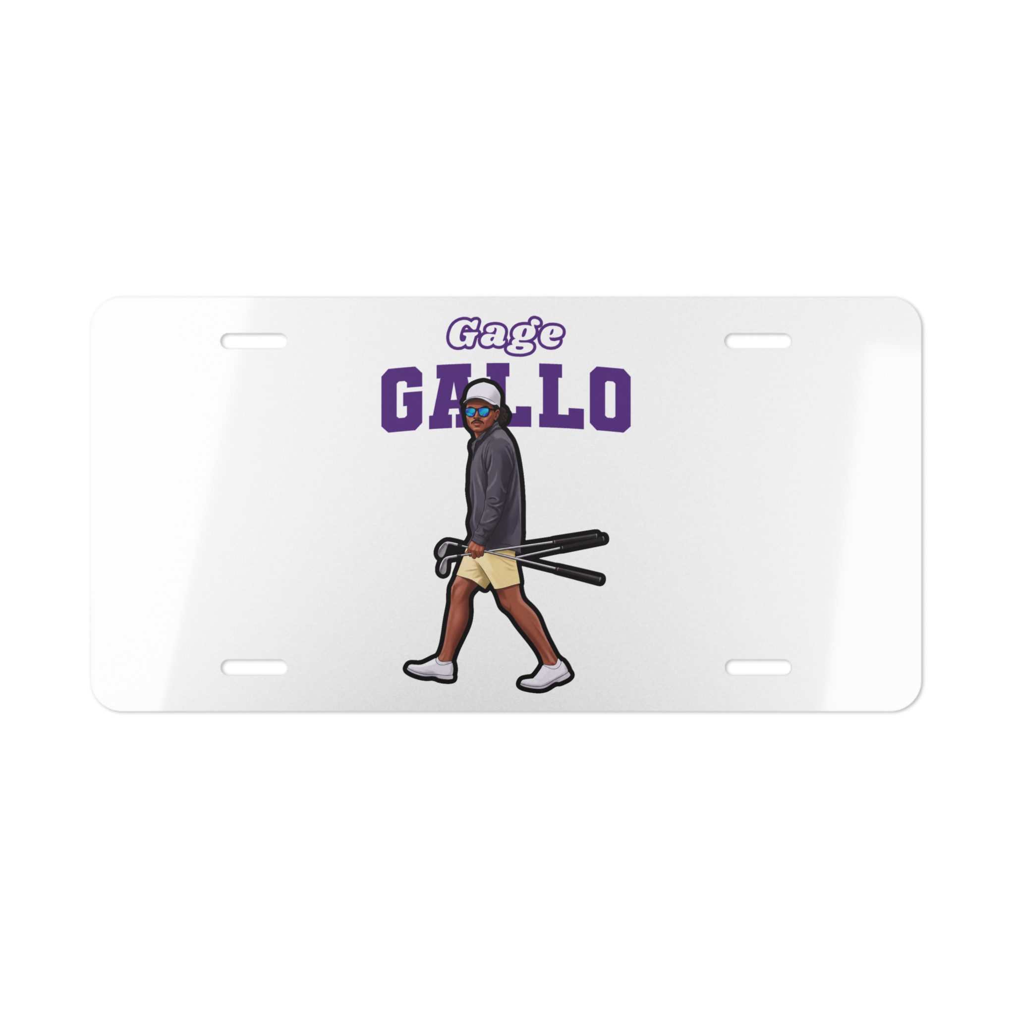 License Plate — character_name_arch in Classic