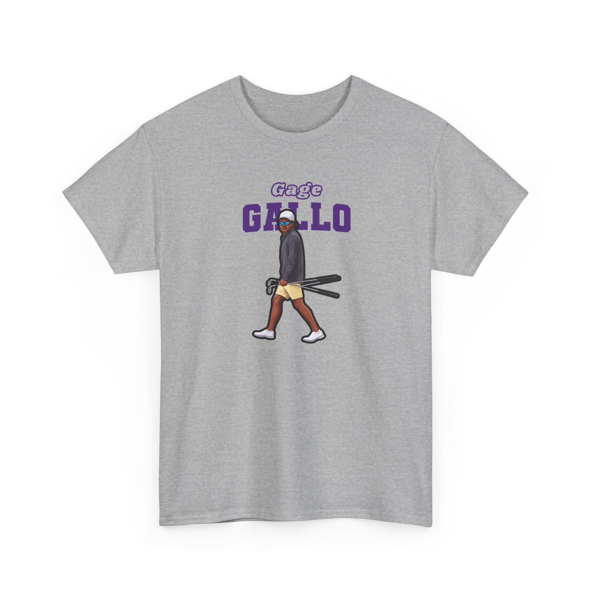 Tee — character_name_arch in Grey