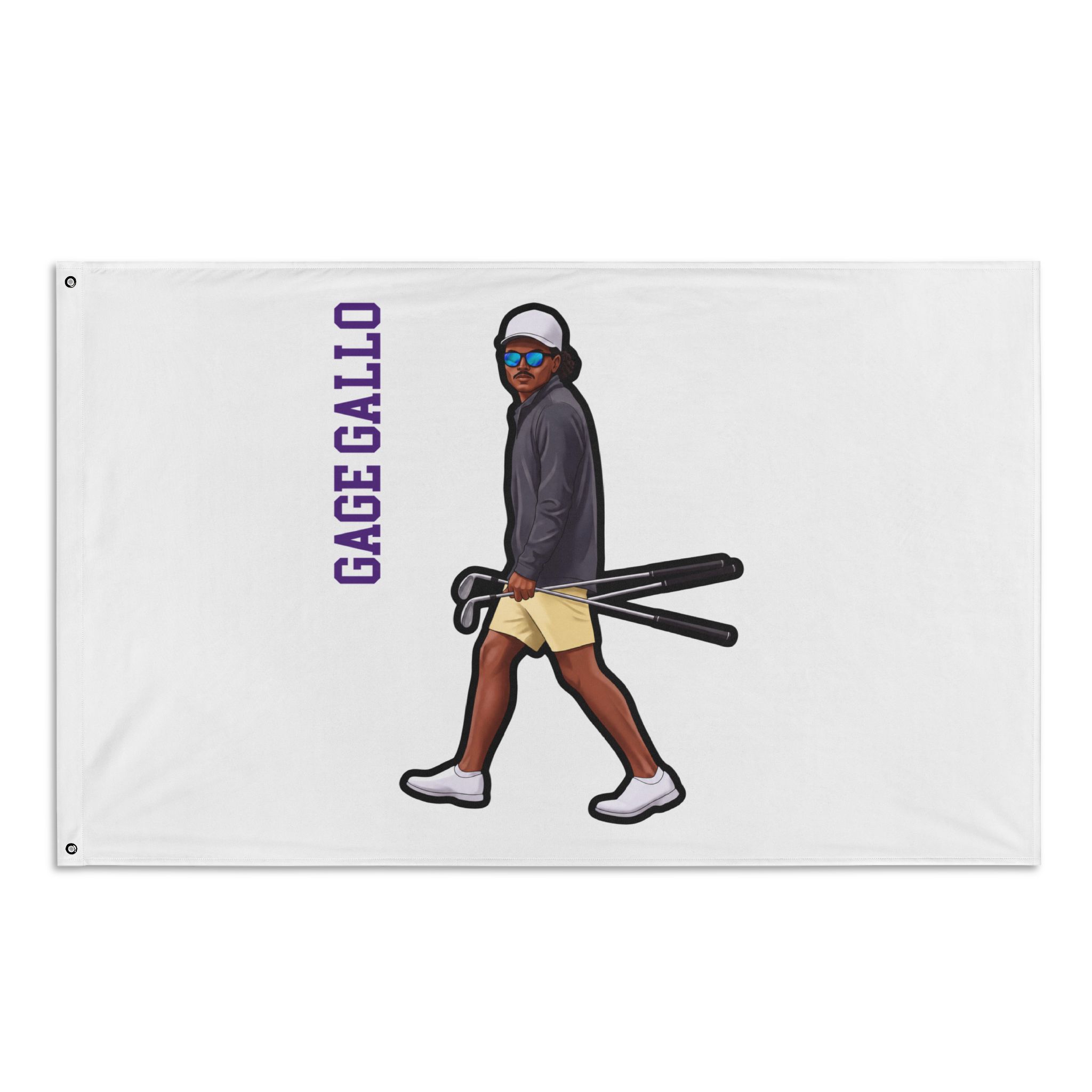 Flag (35 × 56 in) — character_name_vertical in Classic