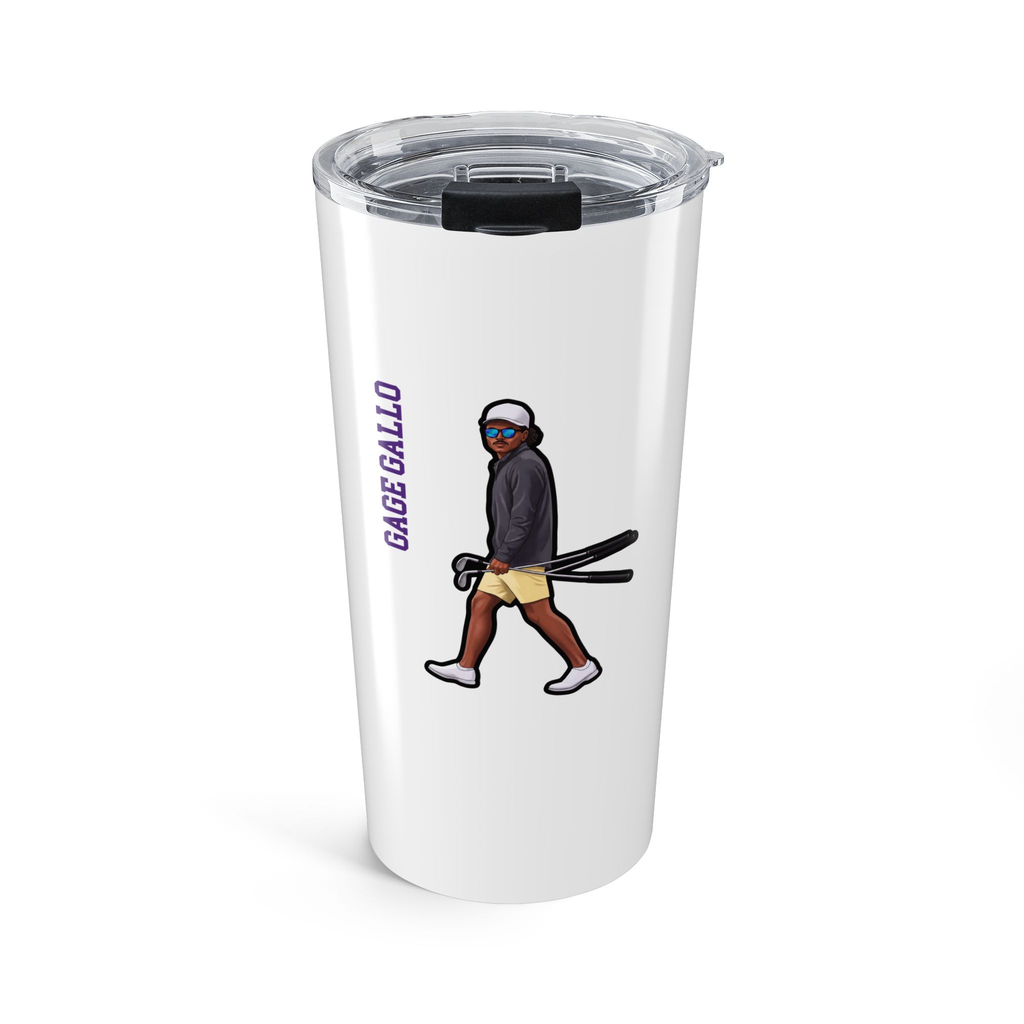 20oz Tumbler — character_name_vertical in Classic