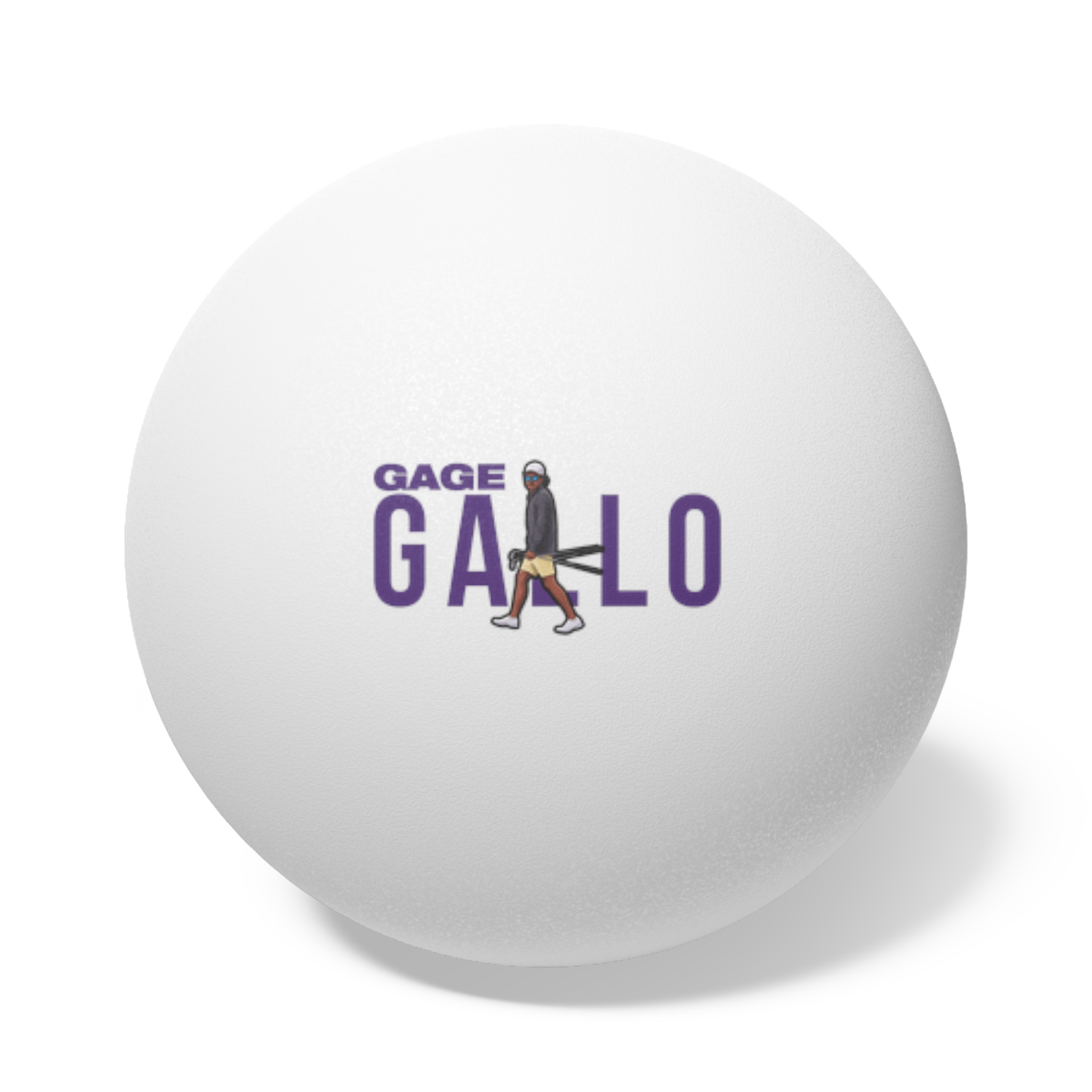 Ping Pong Balls, 6 pcs — character_player_name in White