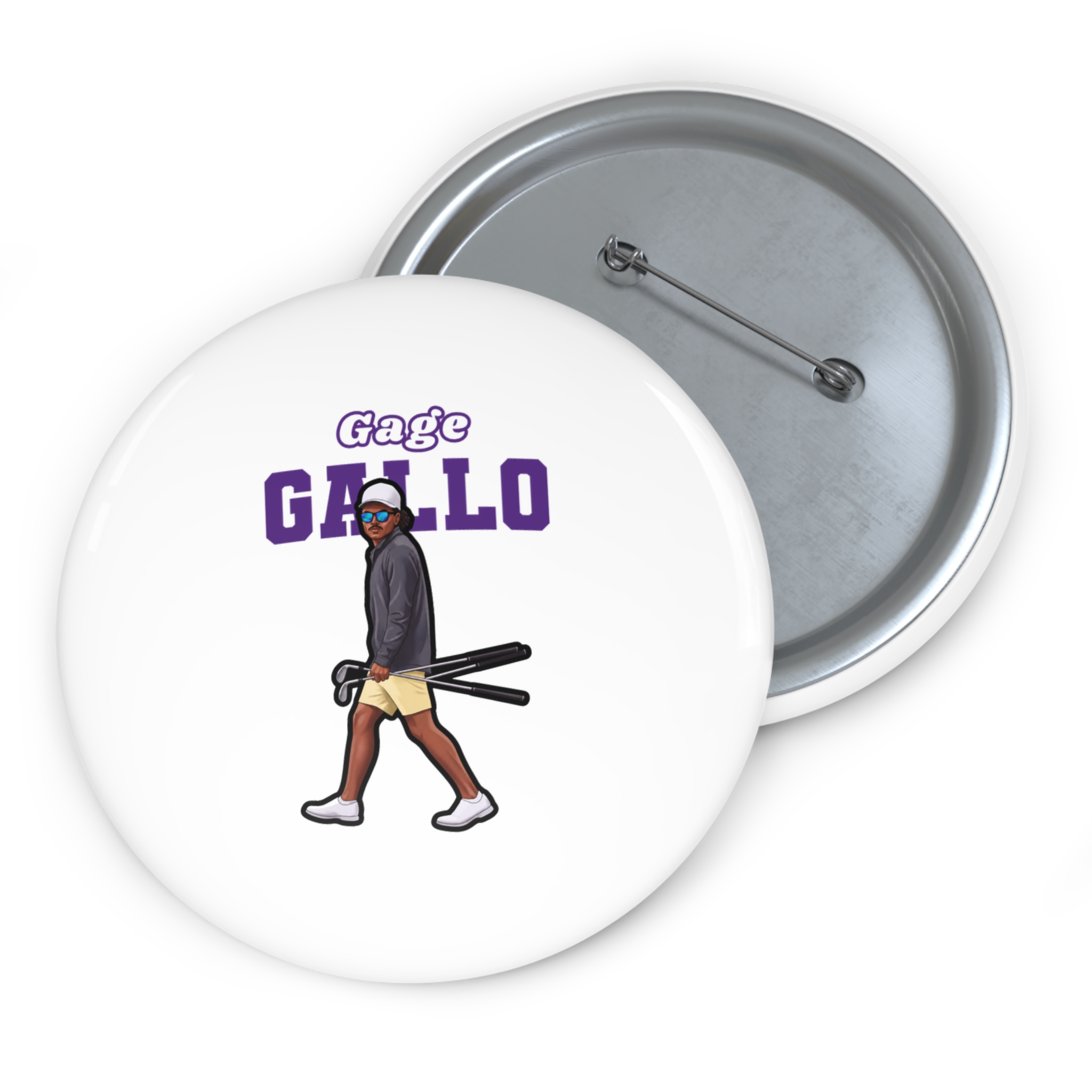 Game Day Pin — character_name_arch in Classic