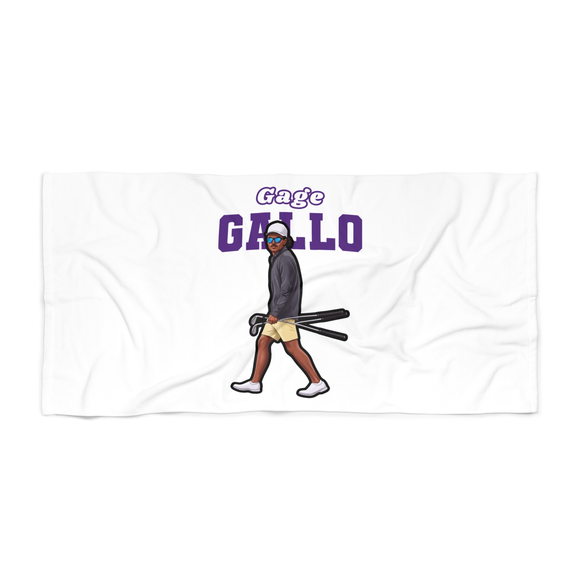 Beach Towel — character_name_arch in Classic