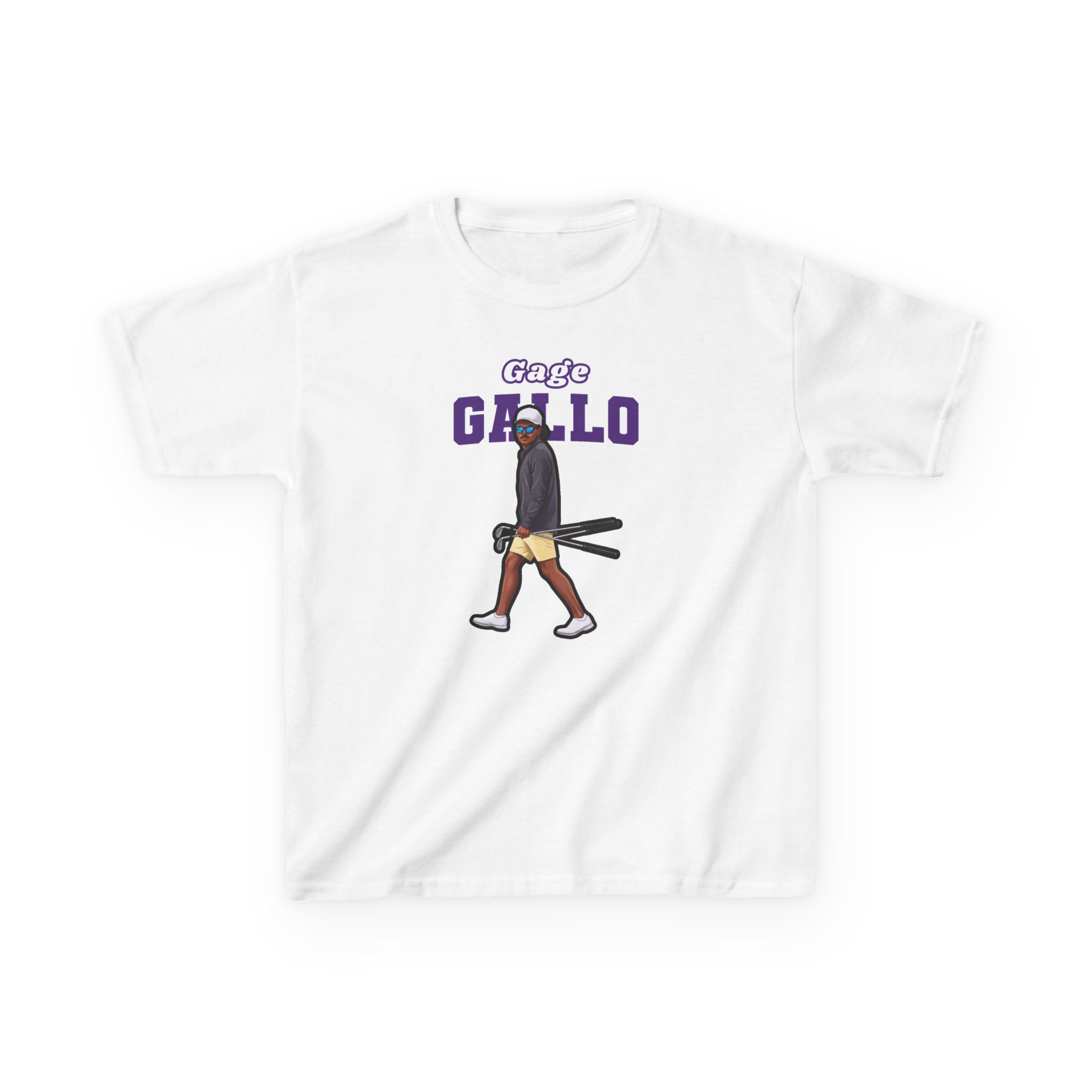 Youth Tee — character_name_arch in White