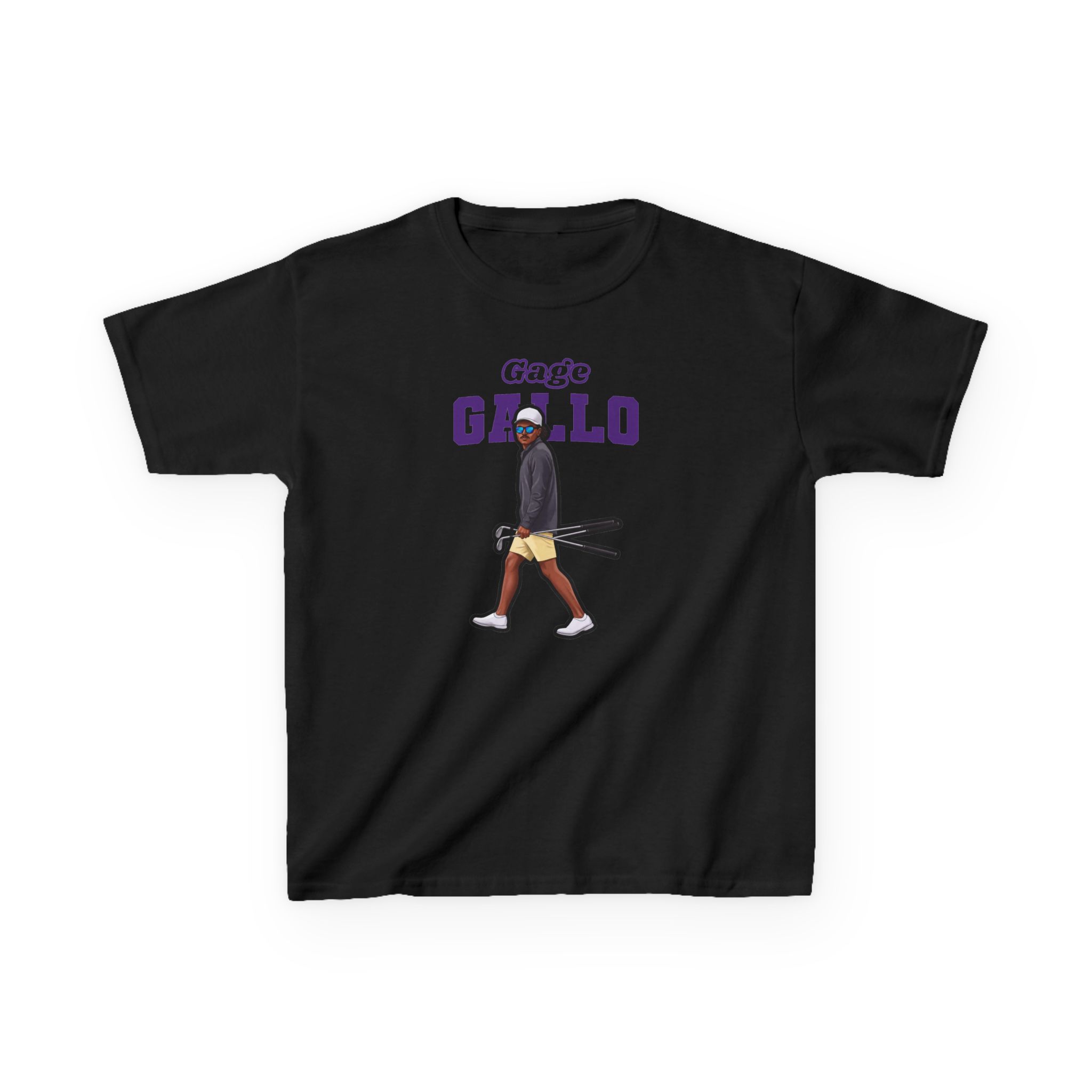 Youth Tee — character_name_arch in Black