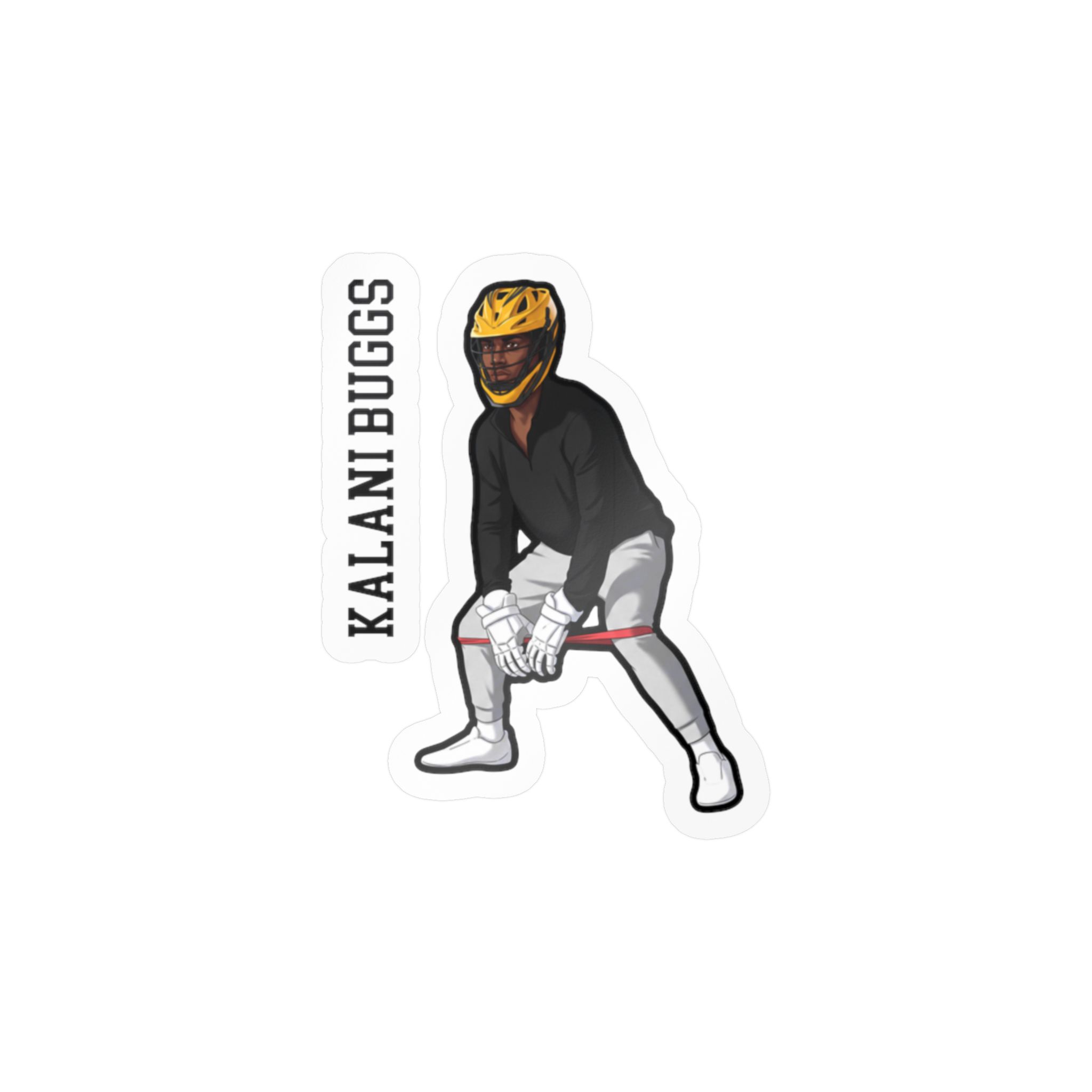 Vinyl Sticker — character_name_vertical in Classic
