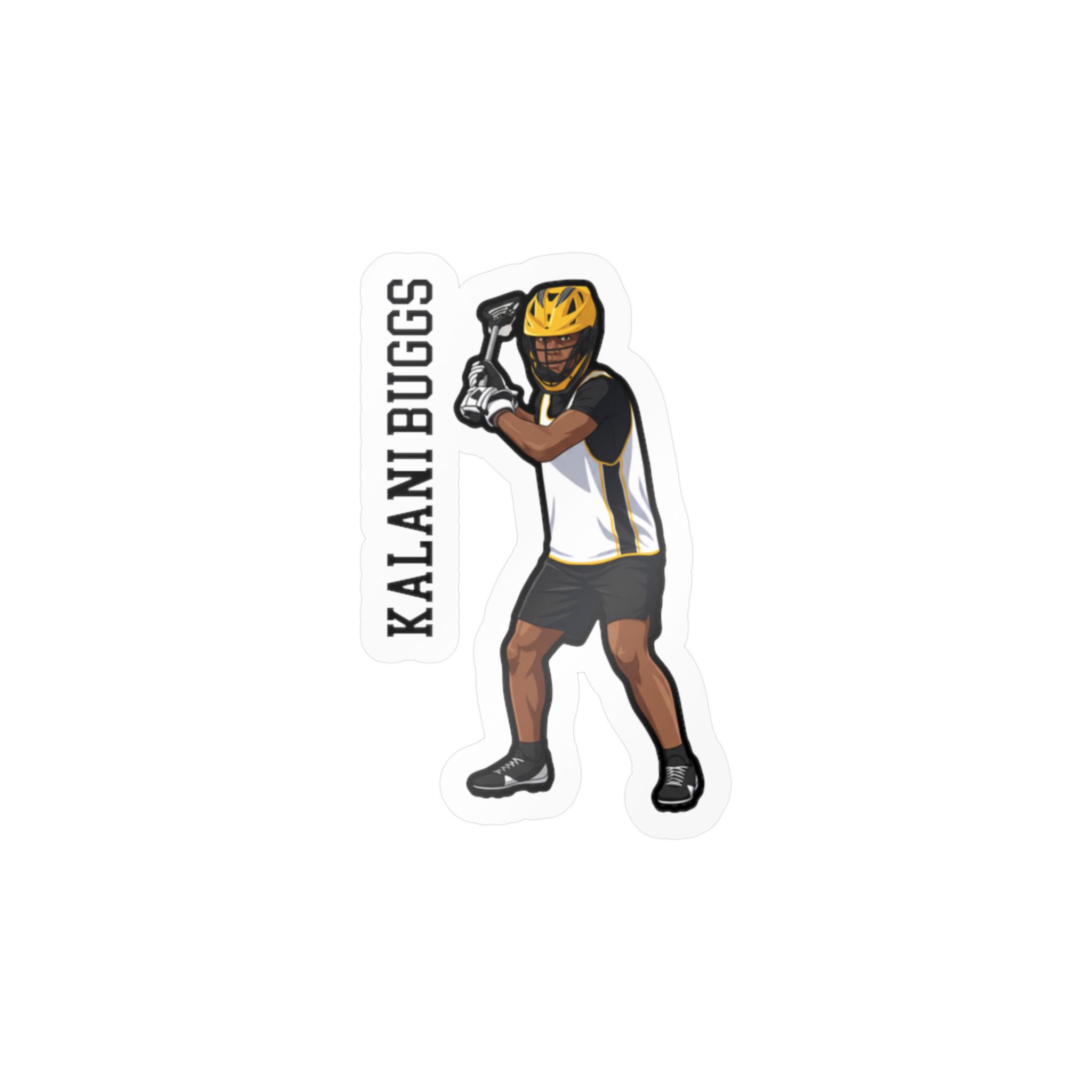 Vinyl Sticker — character_name_vertical in Classic