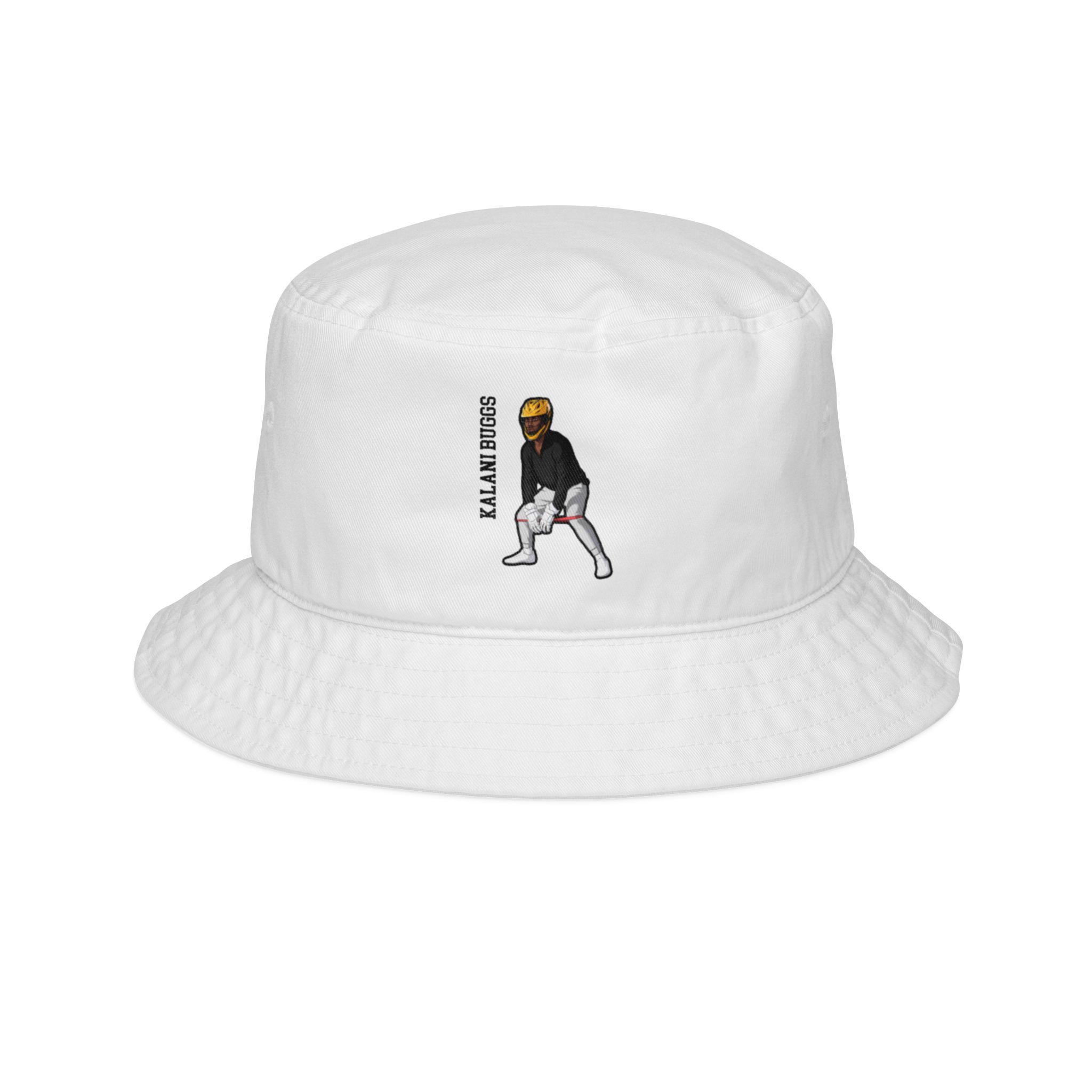 Bucket Hat — character_name_vertical in White