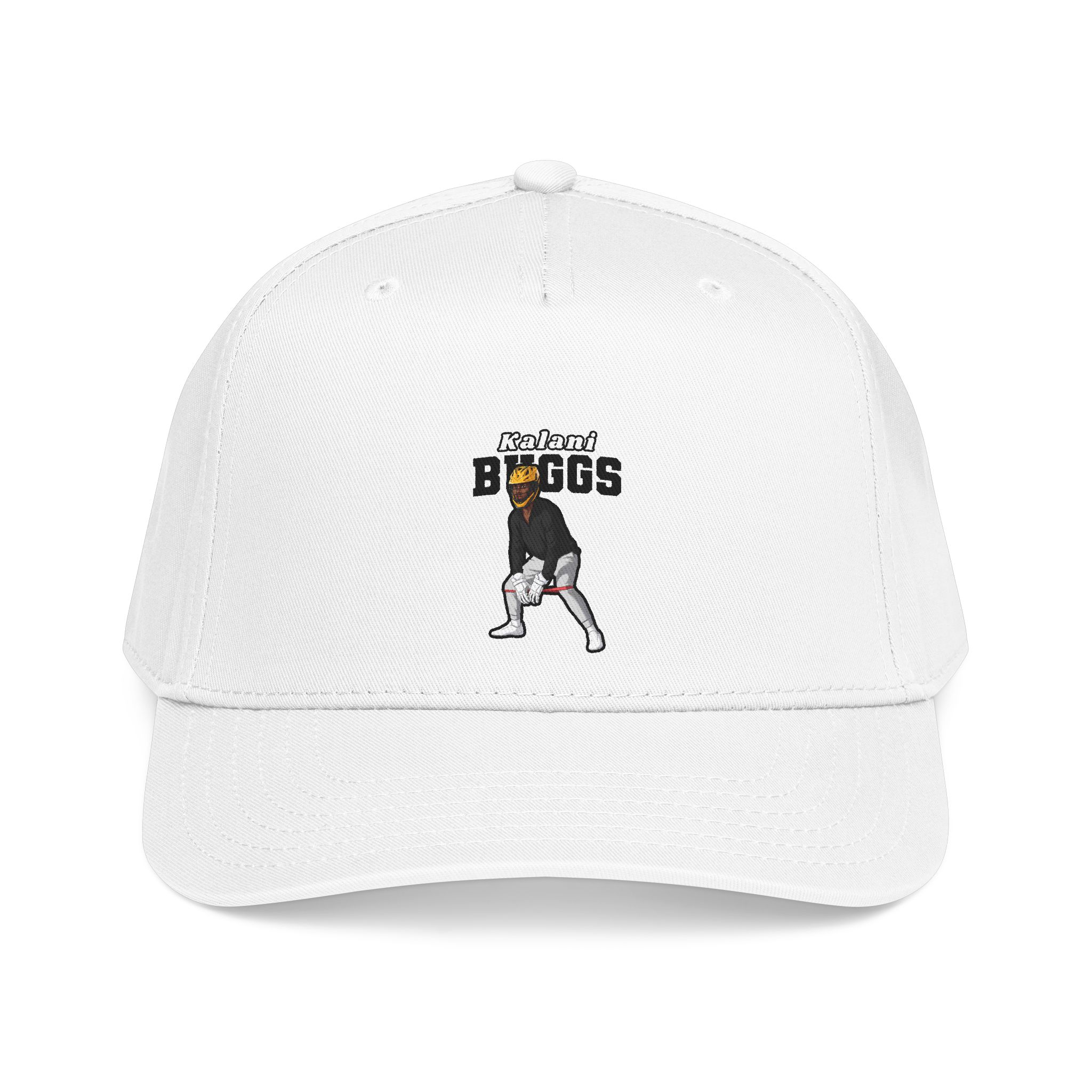 Baseball Cap — character_name_arch in White