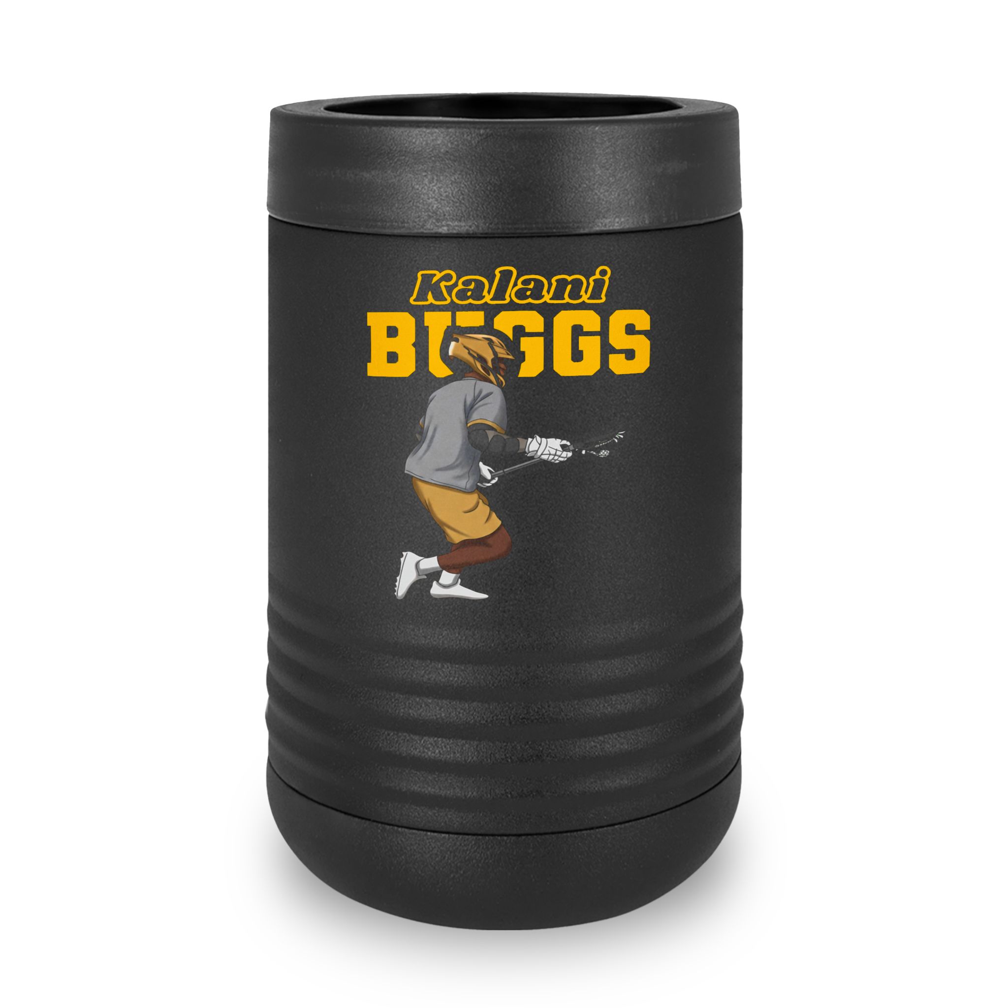 Stainless Can Cooler — character_name_arch in Black