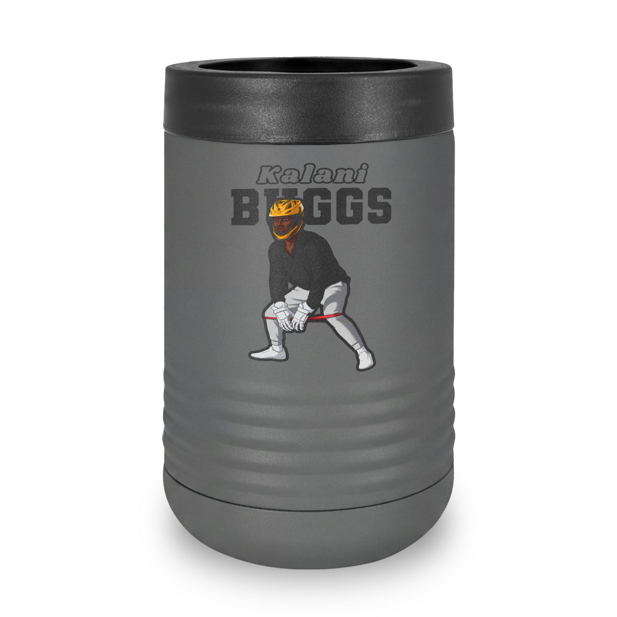 Stainless Can Cooler — character_name_arch in Grey