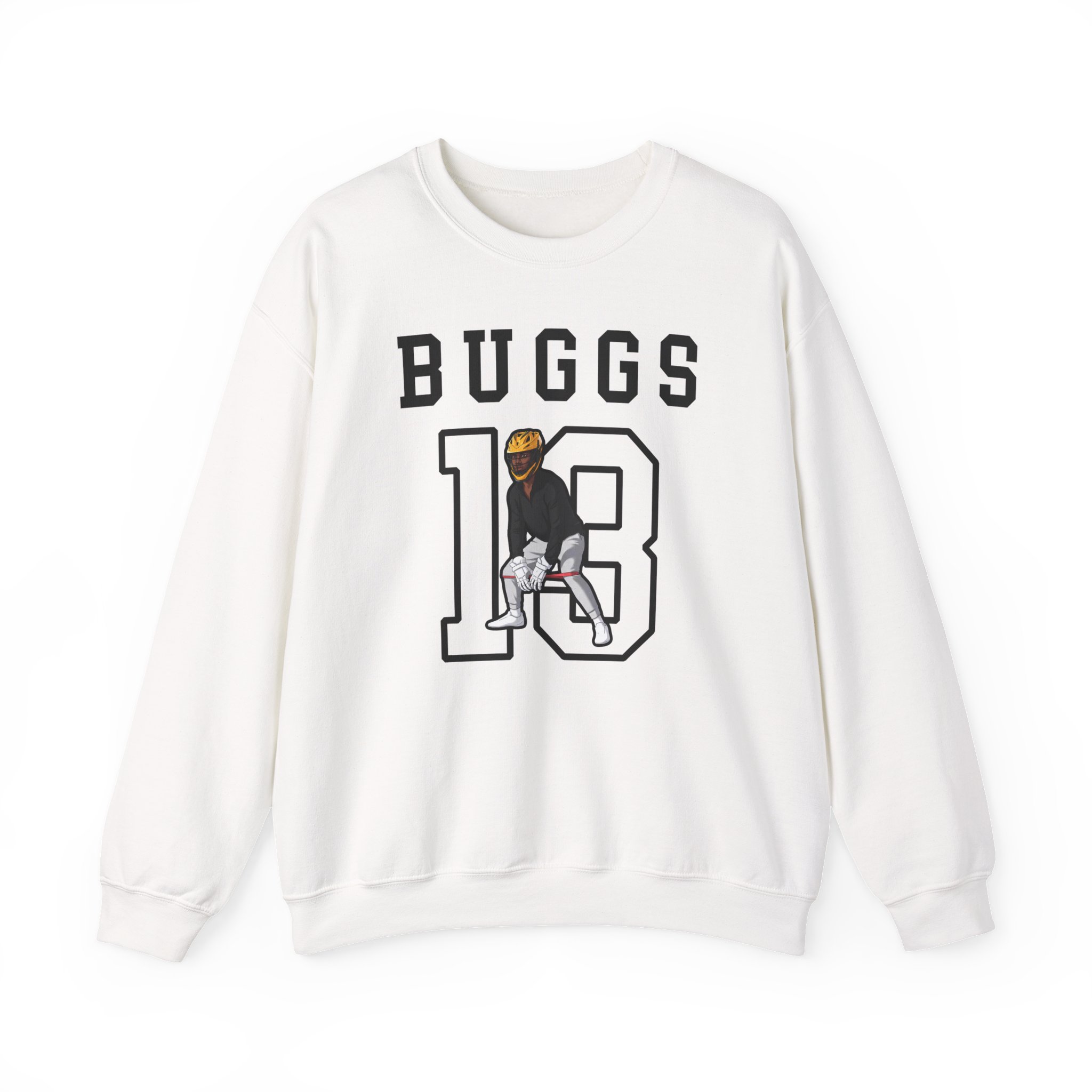 Crewneck Sweatshirt — character_shirsey in White