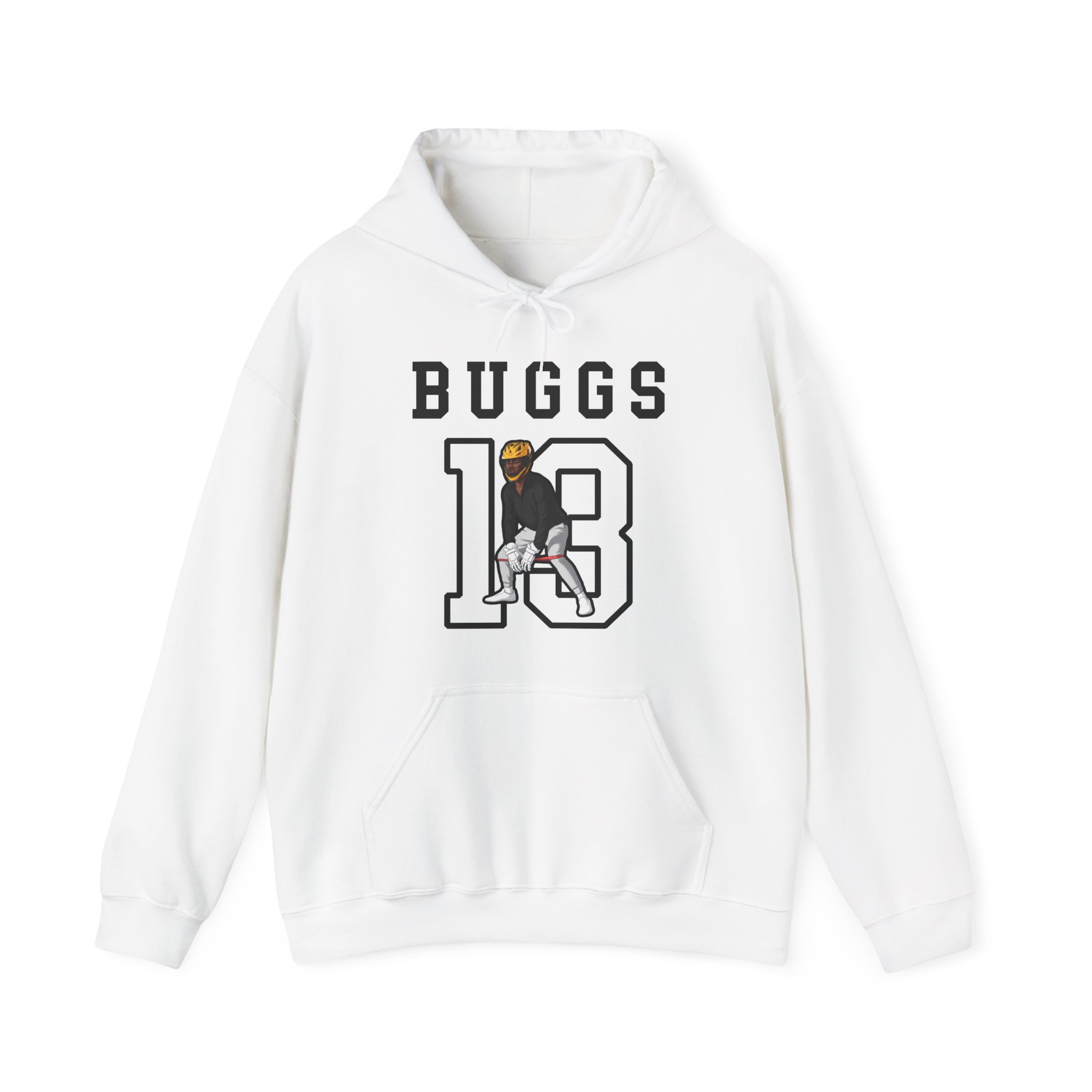 Hoodie — character_shirsey in White