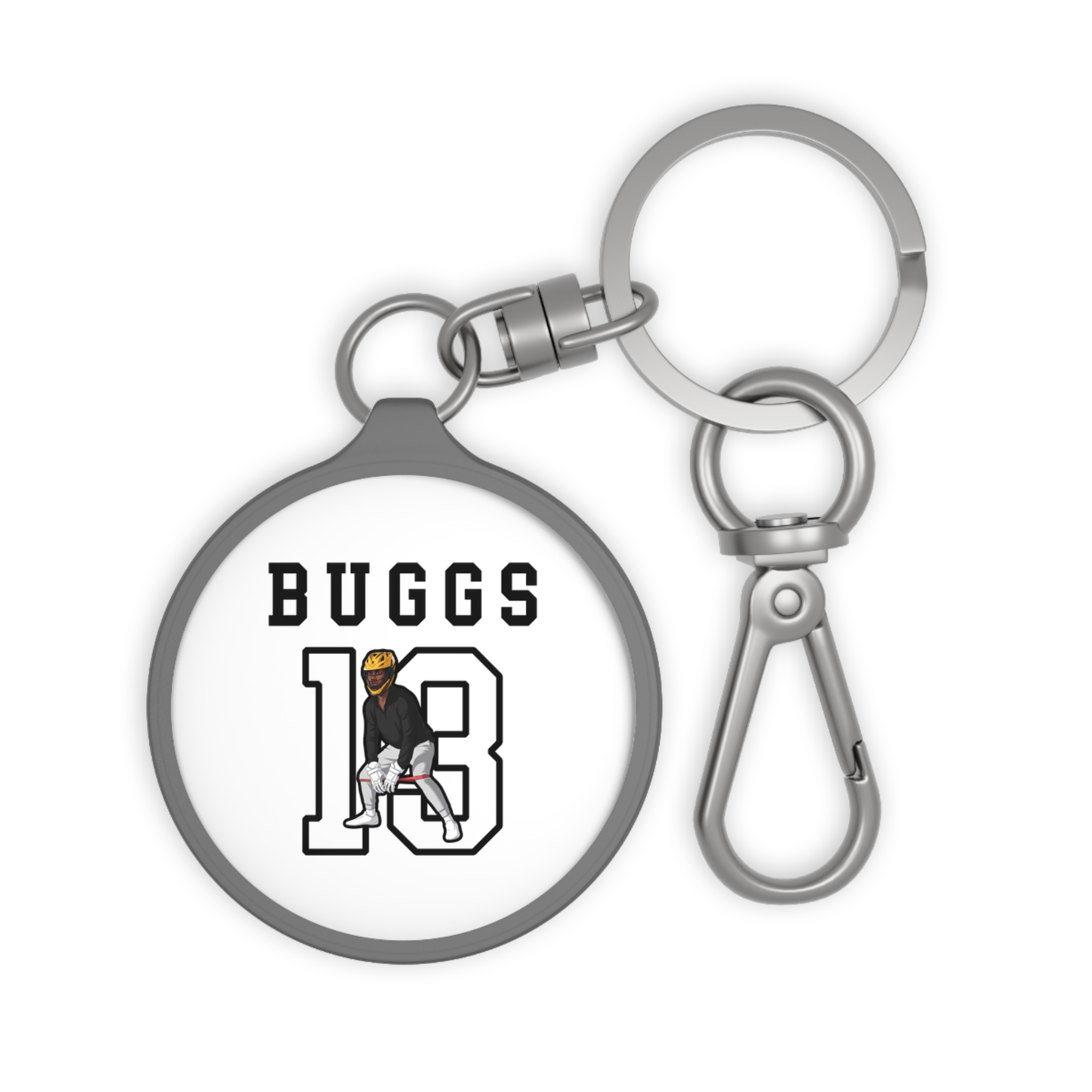 Keychain — character_shirsey in Grey