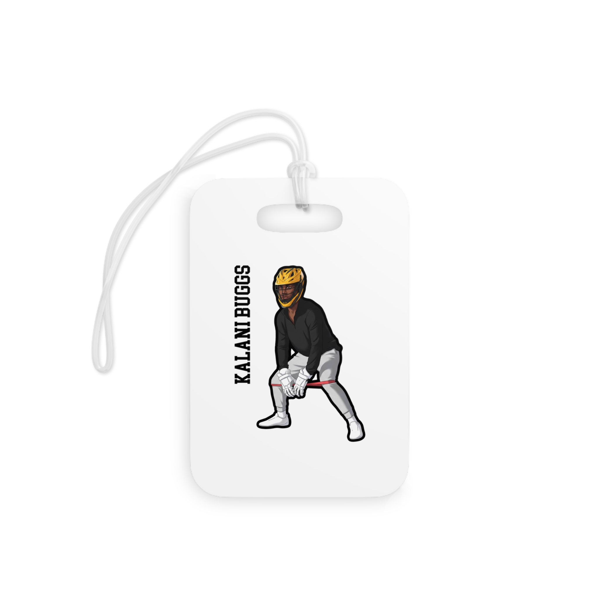Bag Tag — character_name_vertical in Classic