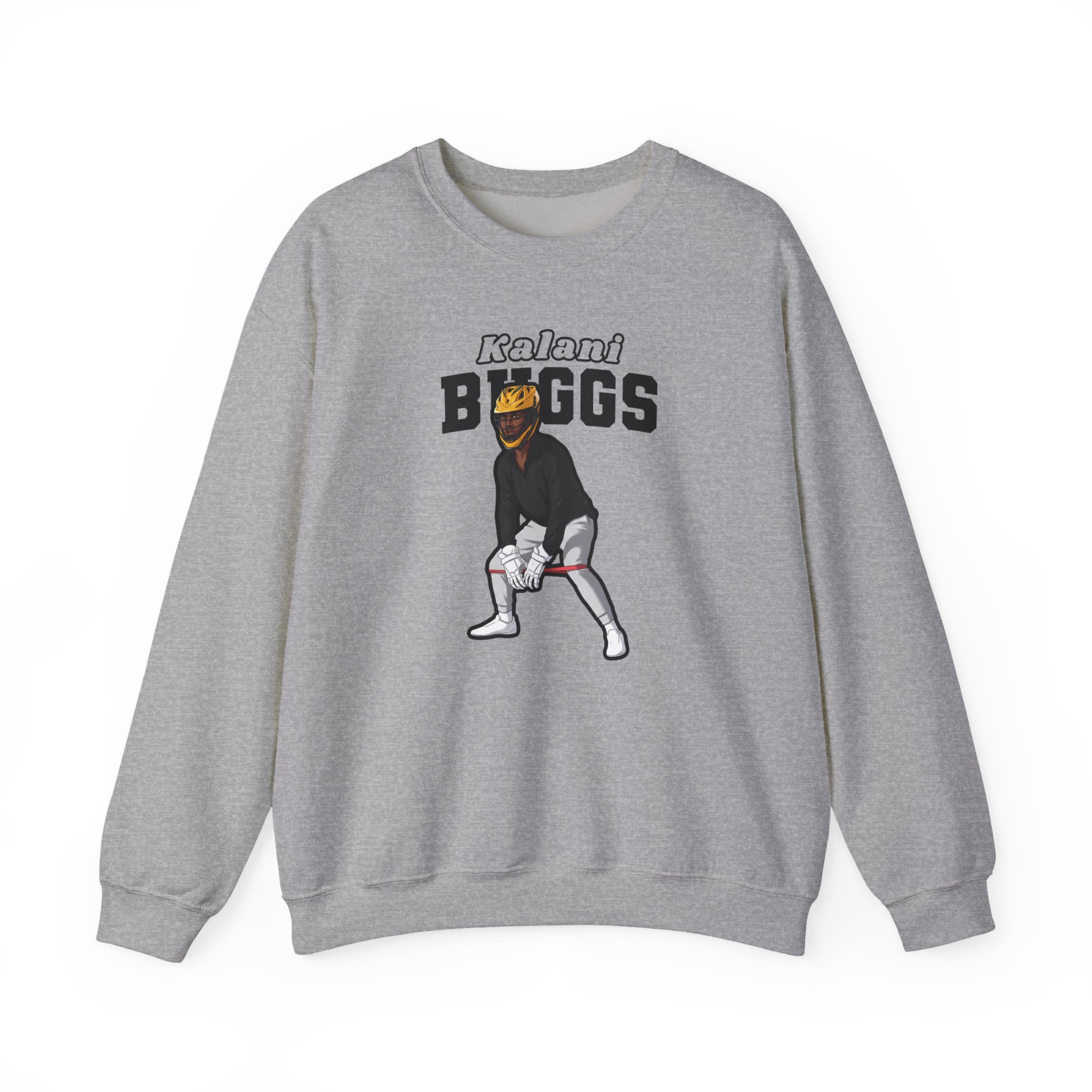 Crewneck Sweatshirt — character_name_arch in Grey