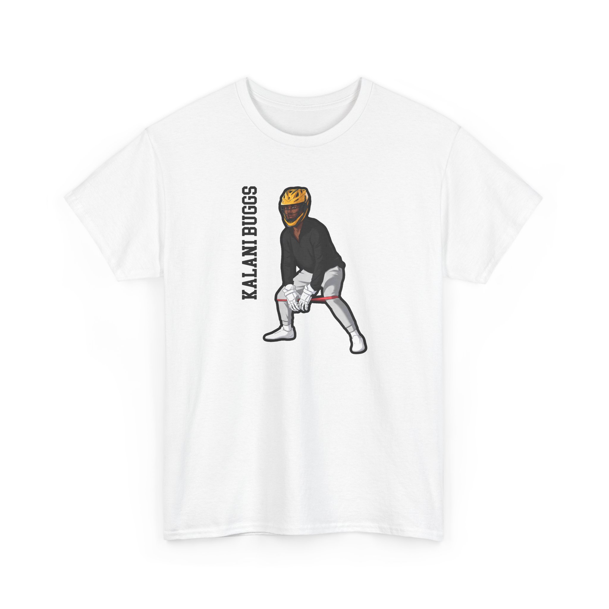 Tee — character_name_vertical in White