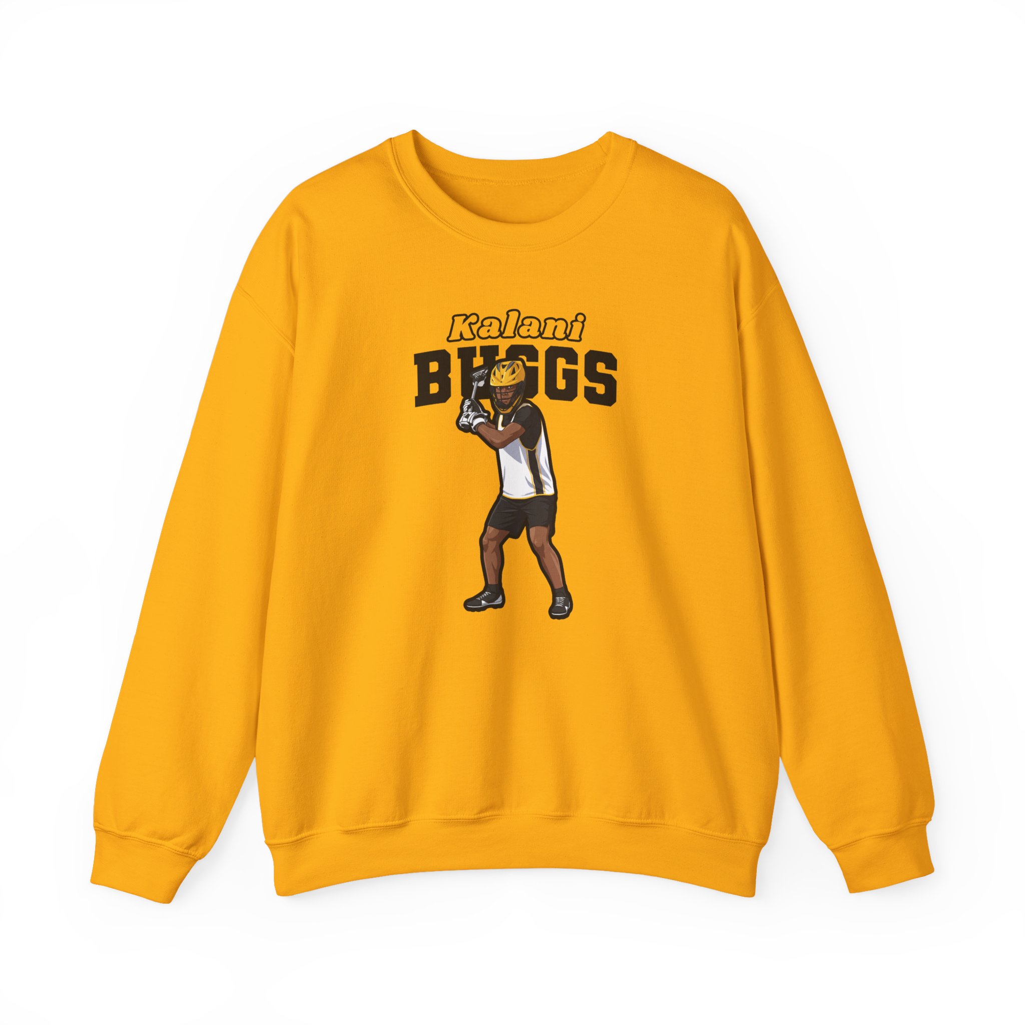 Crewneck Sweatshirt — character_name_arch in Gold