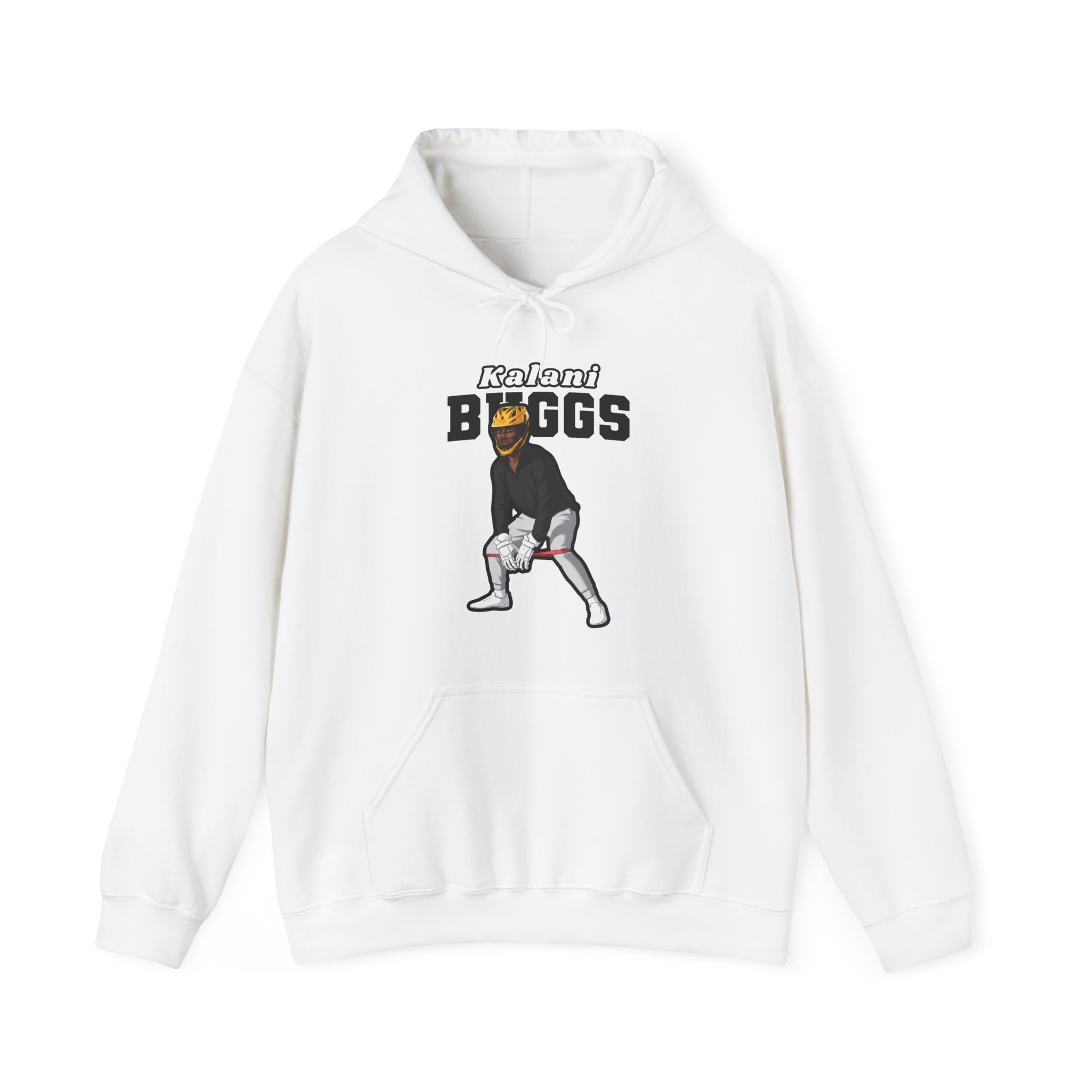 Hoodie — character_name_arch in White