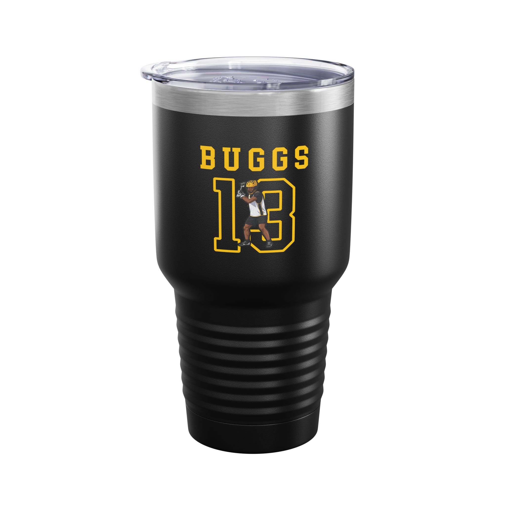 30oz Tumbler — character_shirsey in Black