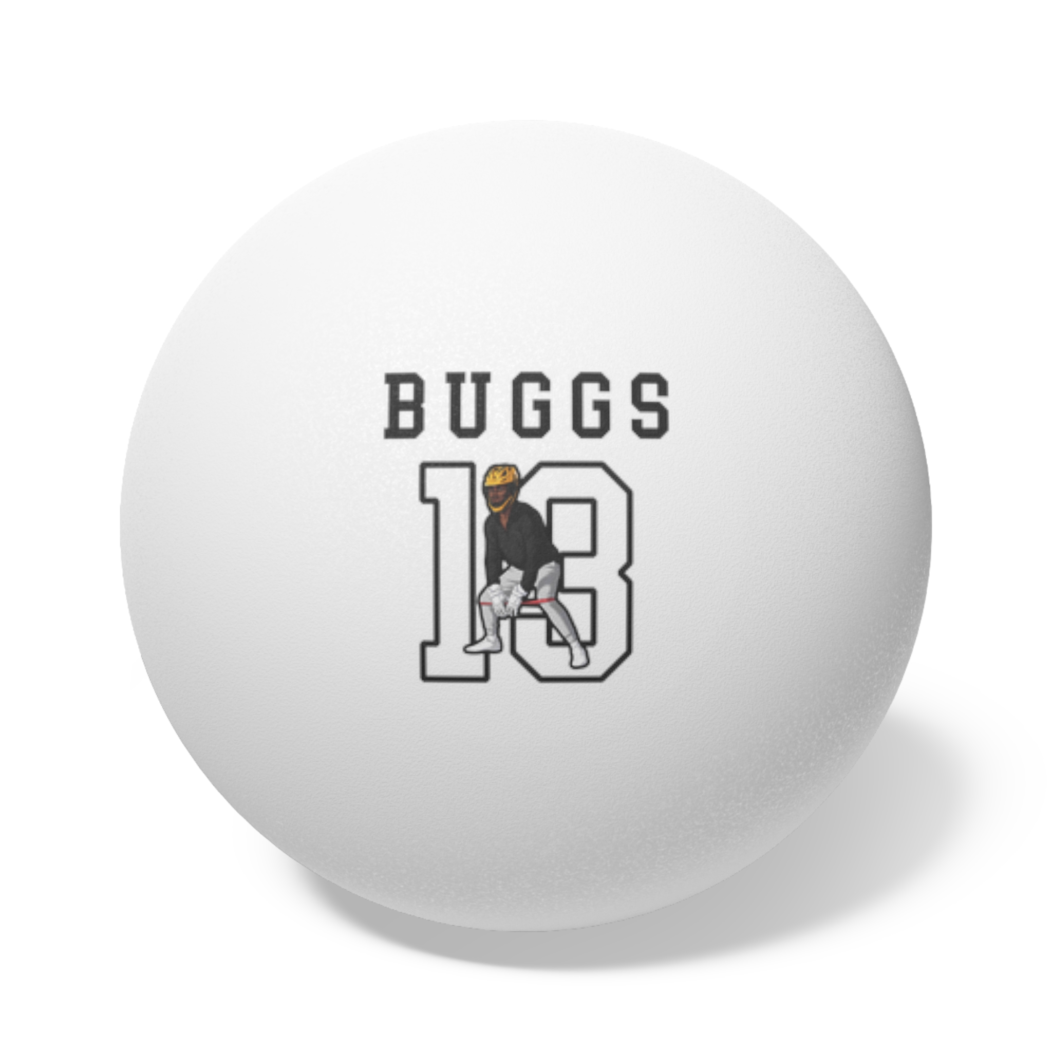 Ping Pong Balls, 6 pcs — character_shirsey in White