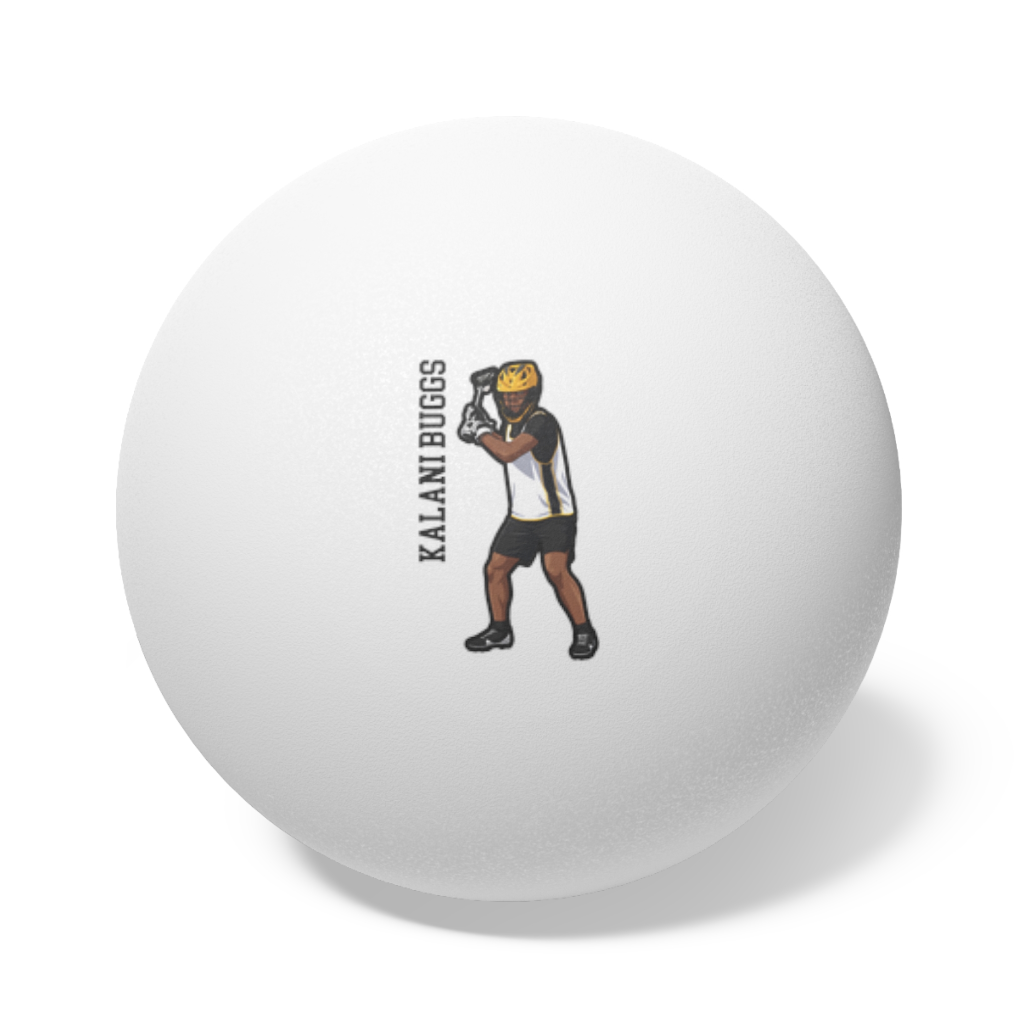Ping Pong Balls, 6 pcs — character_name_vertical in White