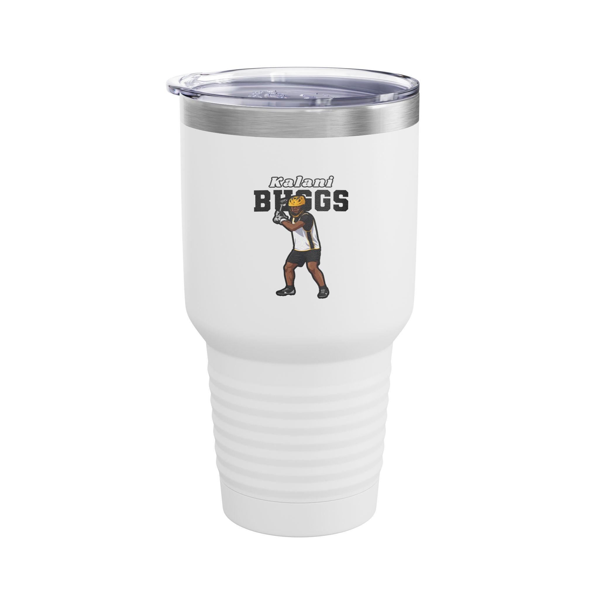 30oz Tumbler — character_name_arch in White