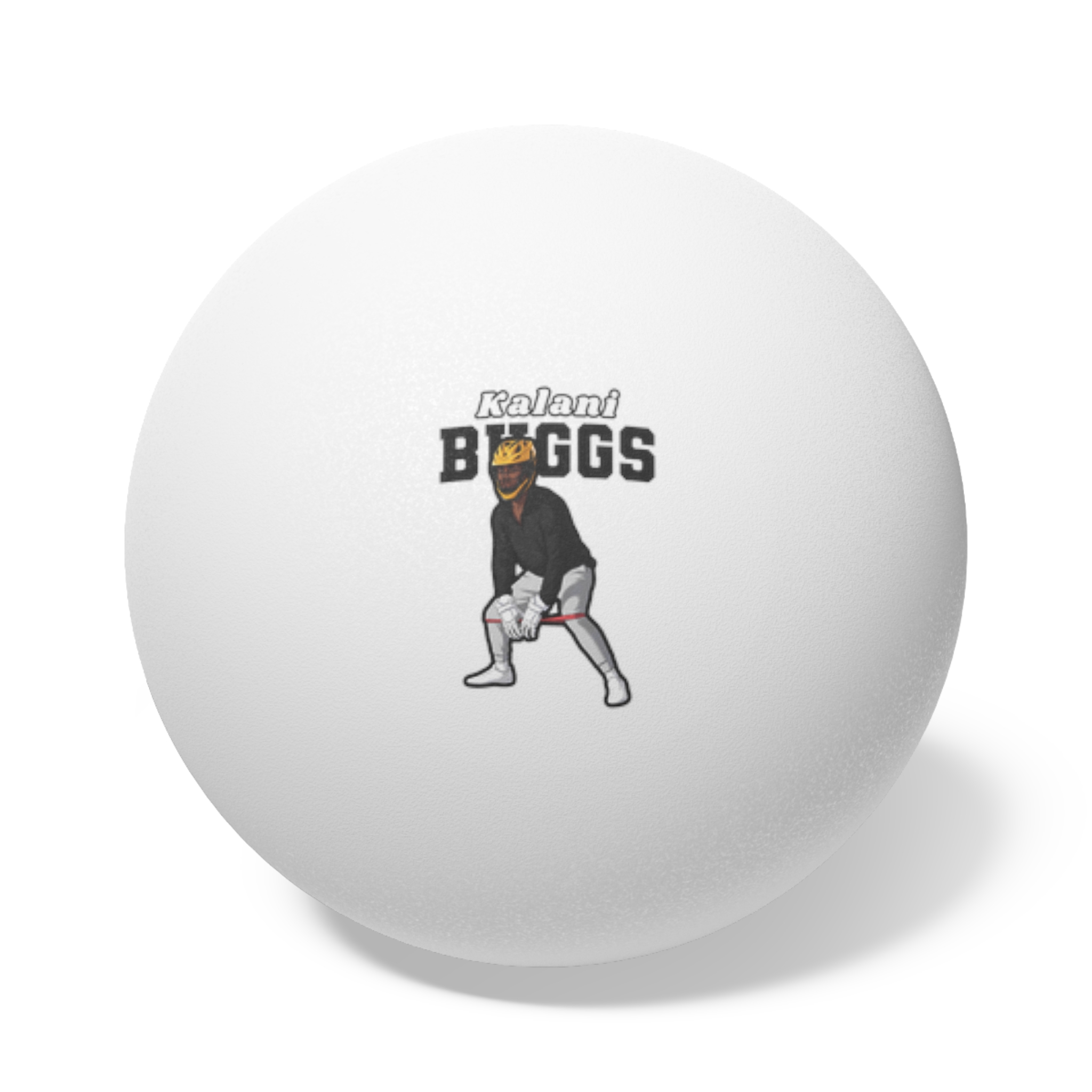 Ping Pong Balls, 6 pcs — character_name_arch in White