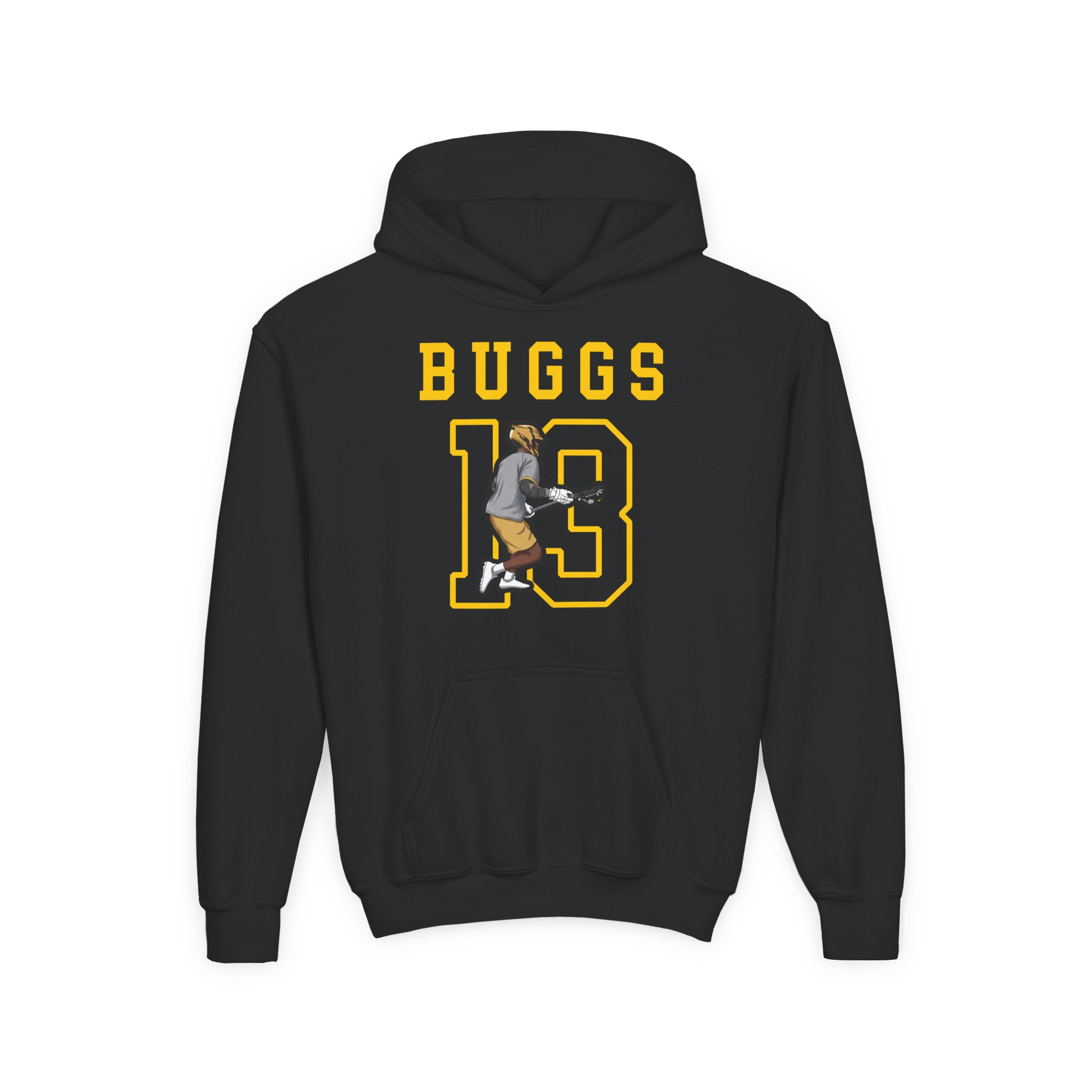 Youth Hoodie — character_shirsey in Black