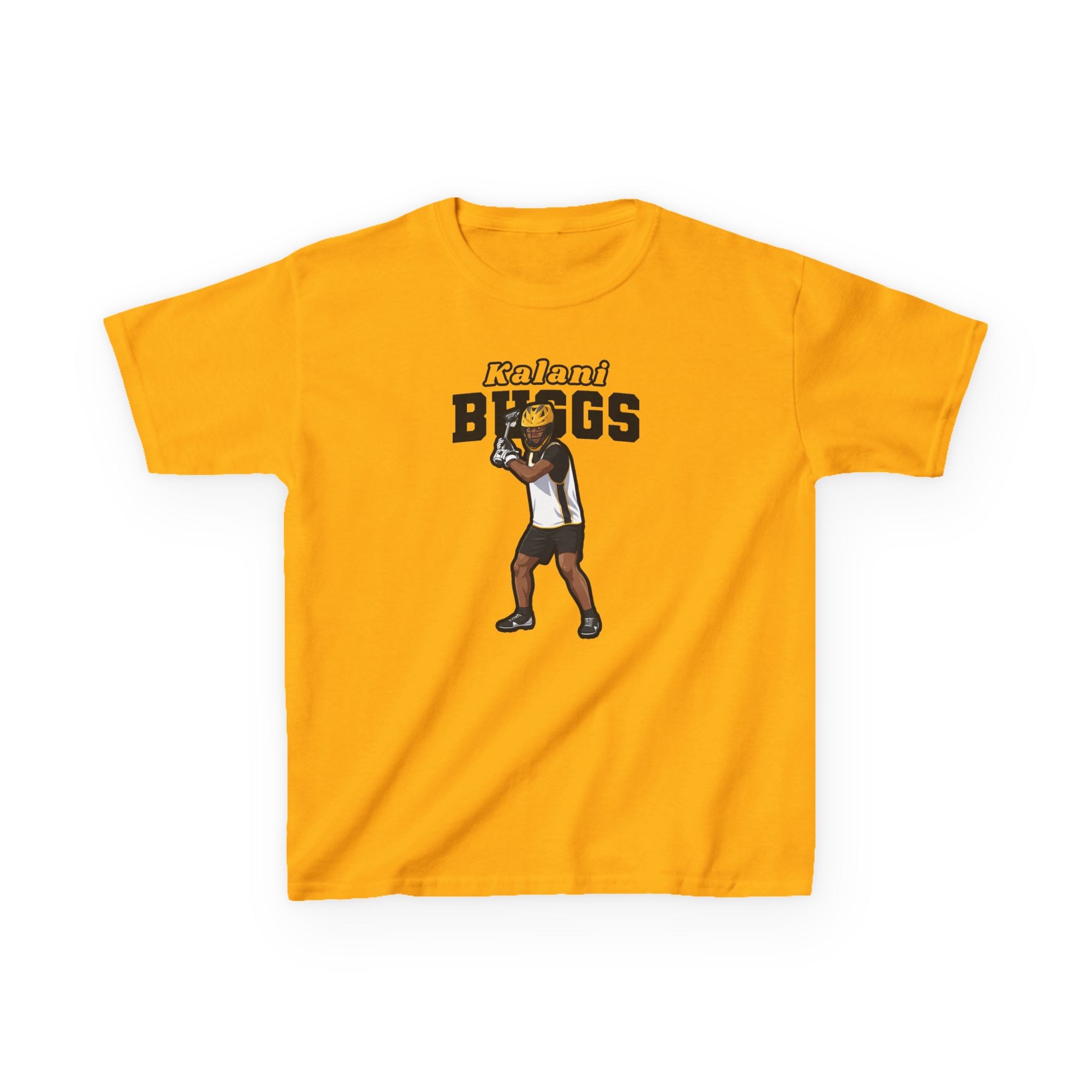 Youth Tee — character_name_arch in Gold