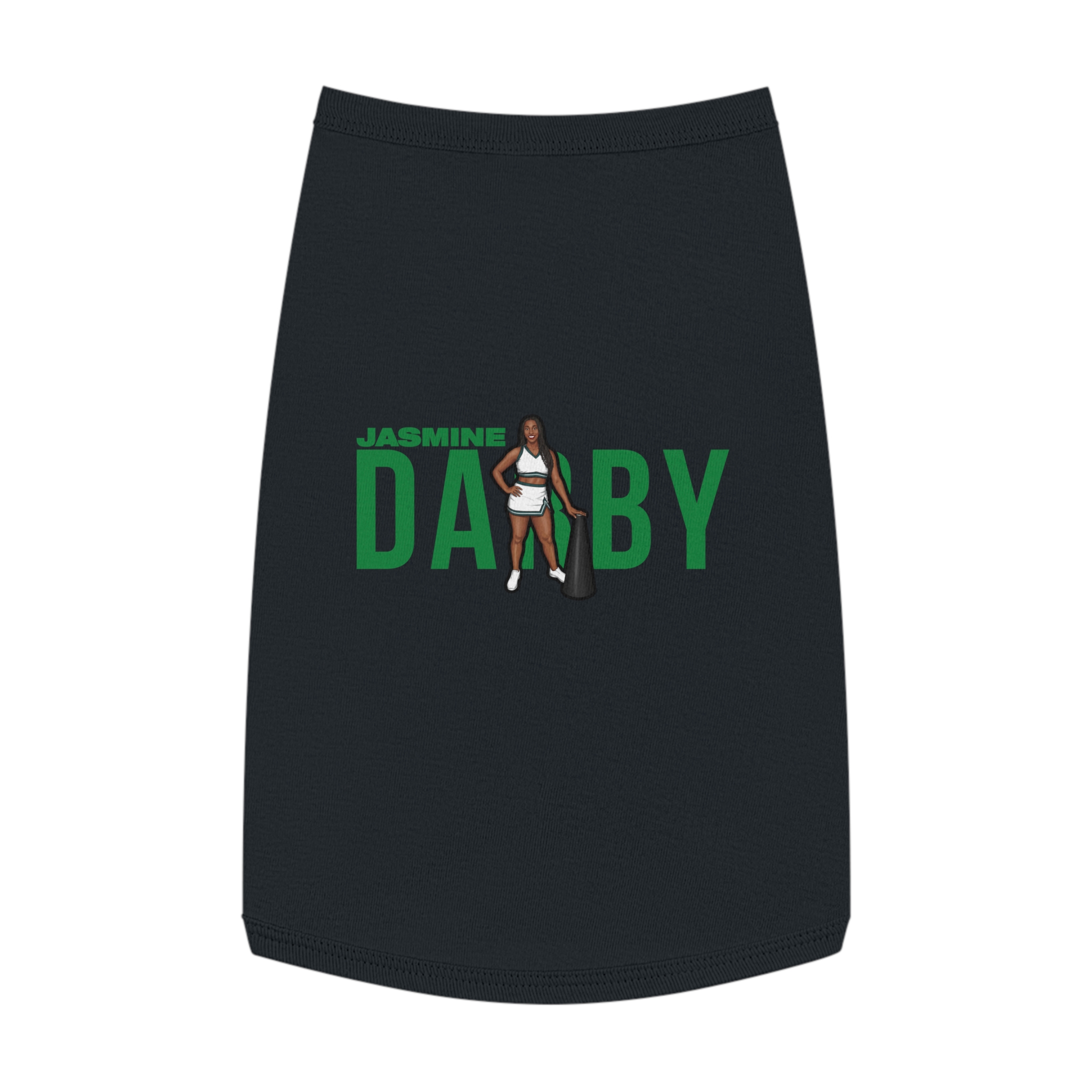 Pet Tank Top — character_player_name in White
