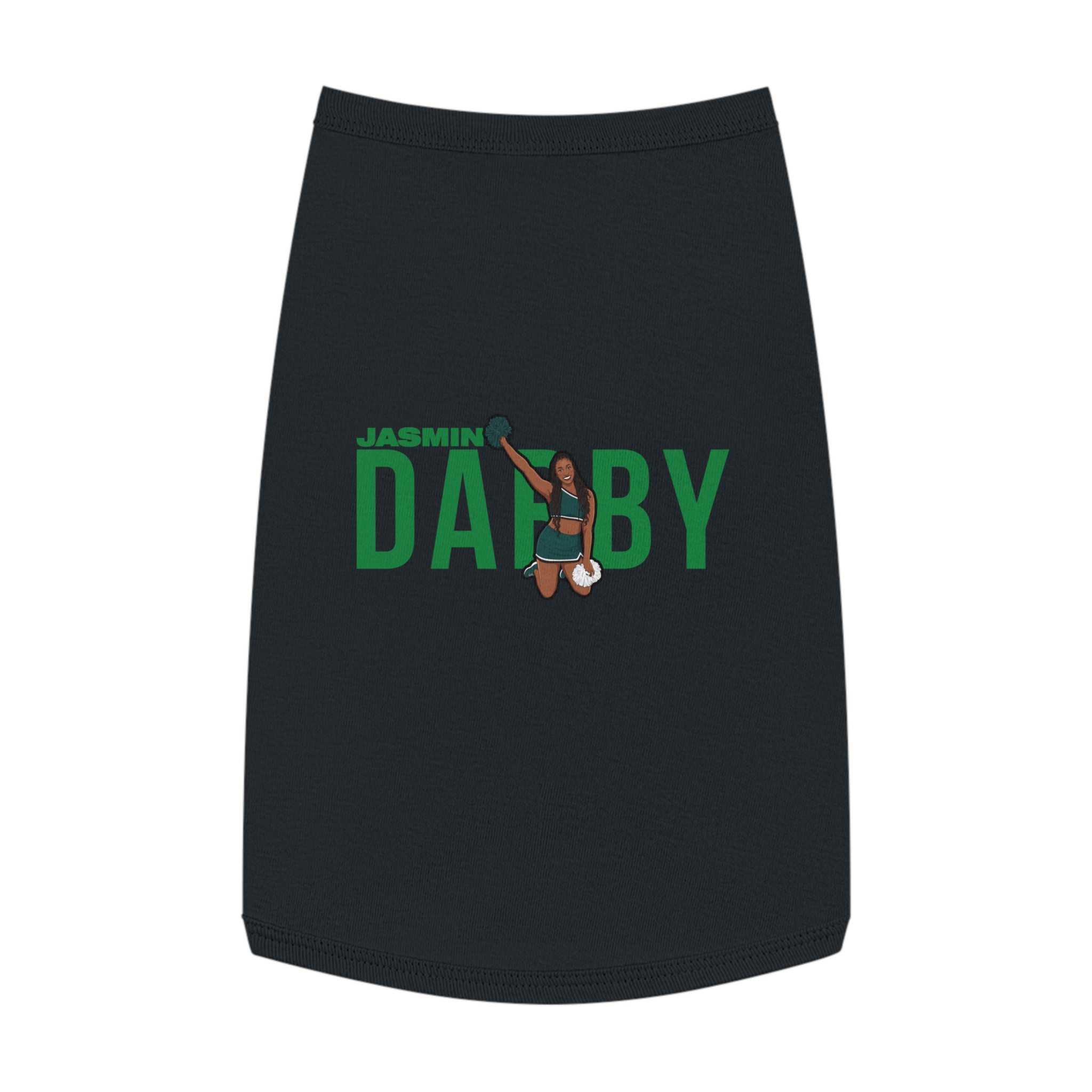 Pet Tank Top — character_player_name in White