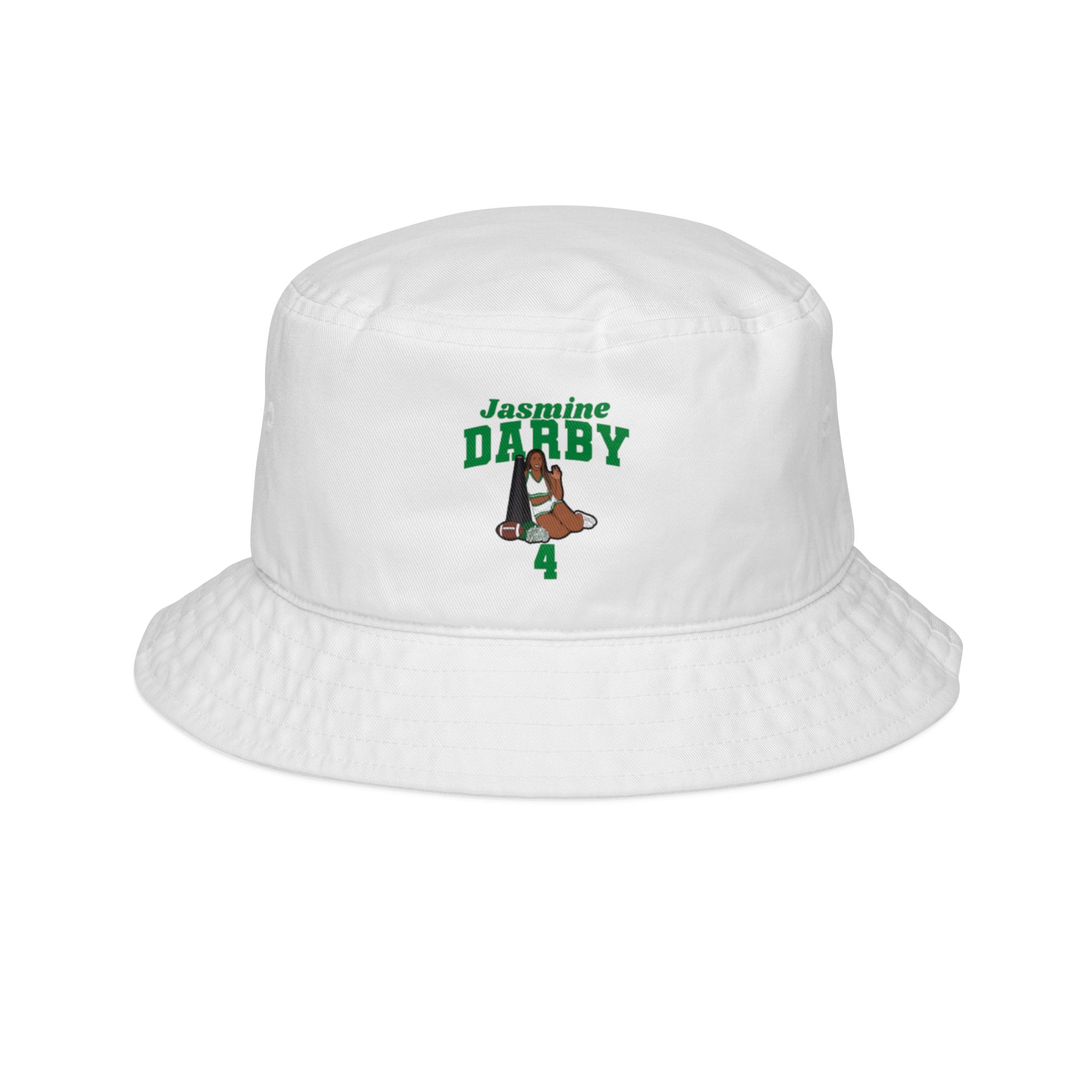 Bucket Hat — character_signature_arch in White