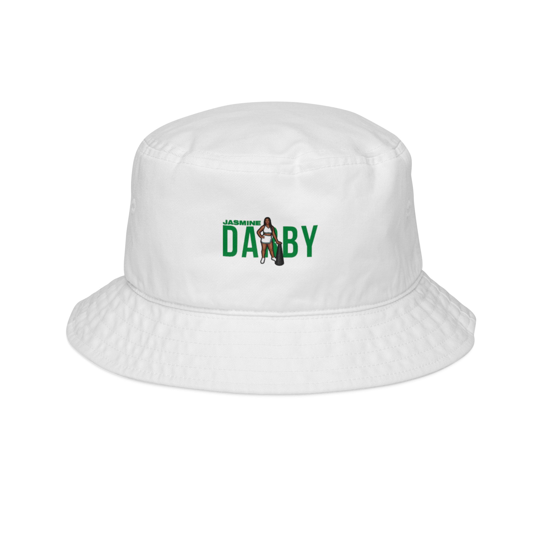 Bucket Hat — character_player_name in White