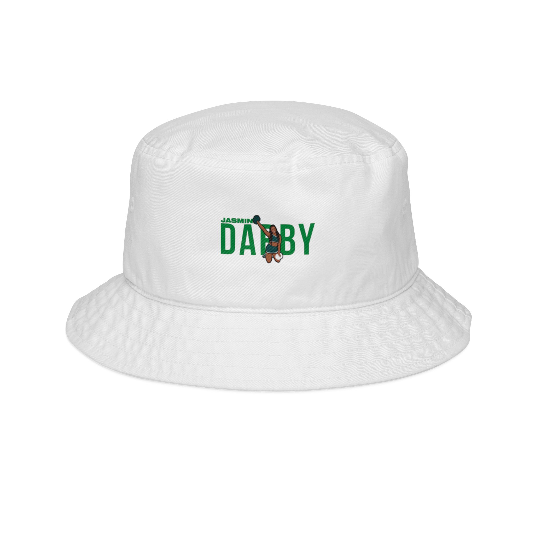 Bucket Hat — character_player_name in White