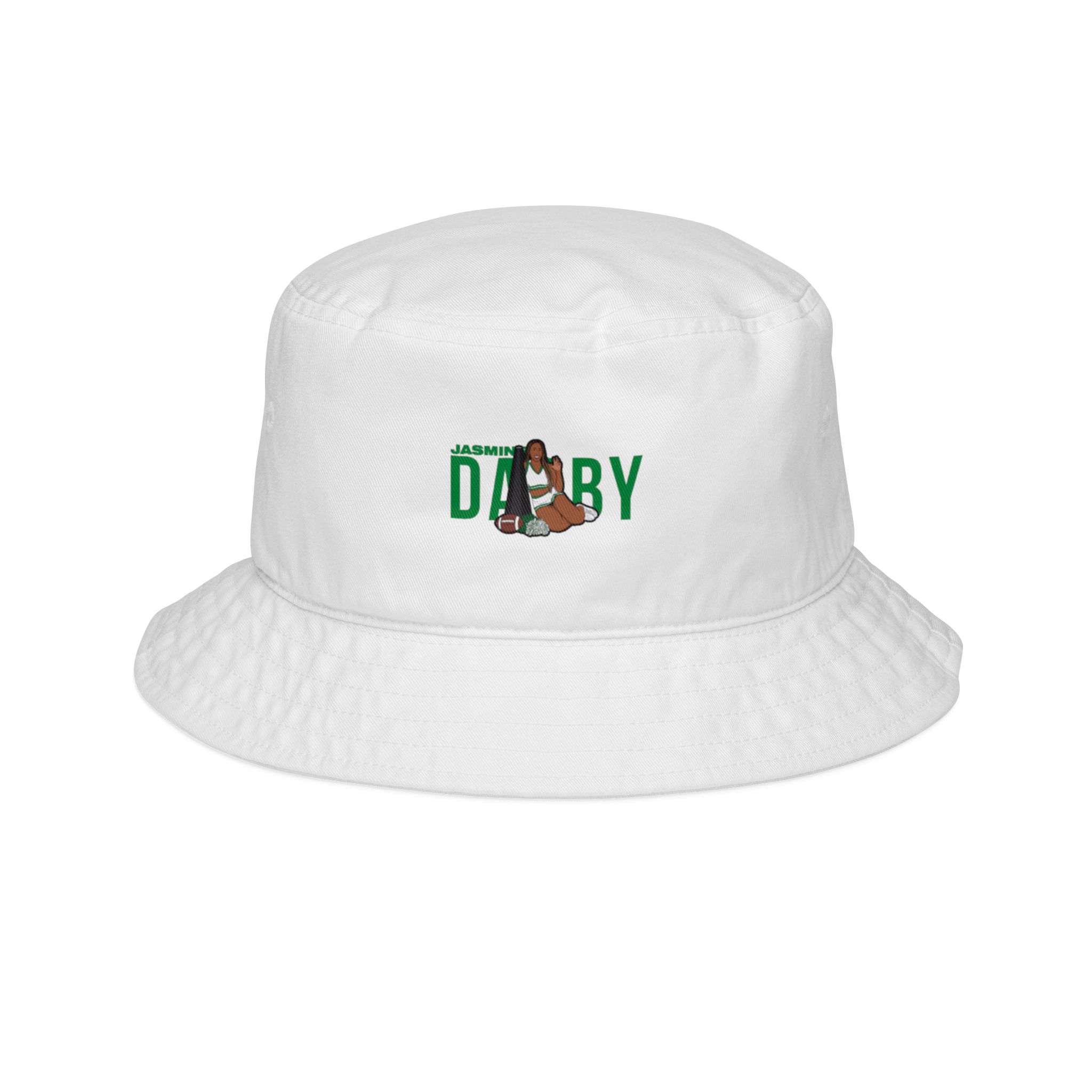 Bucket Hat — character_player_name in White