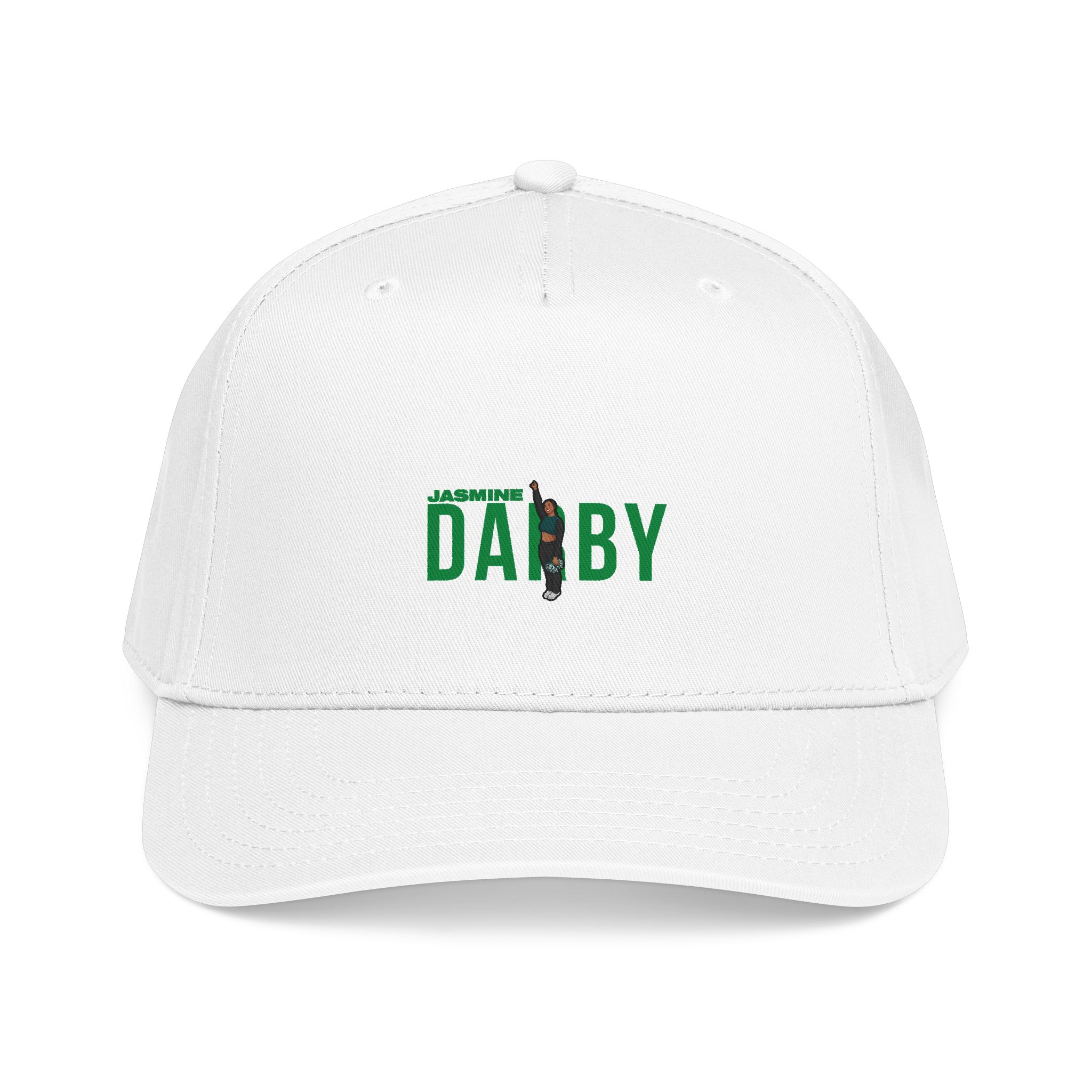 Baseball Cap — character_player_name in White