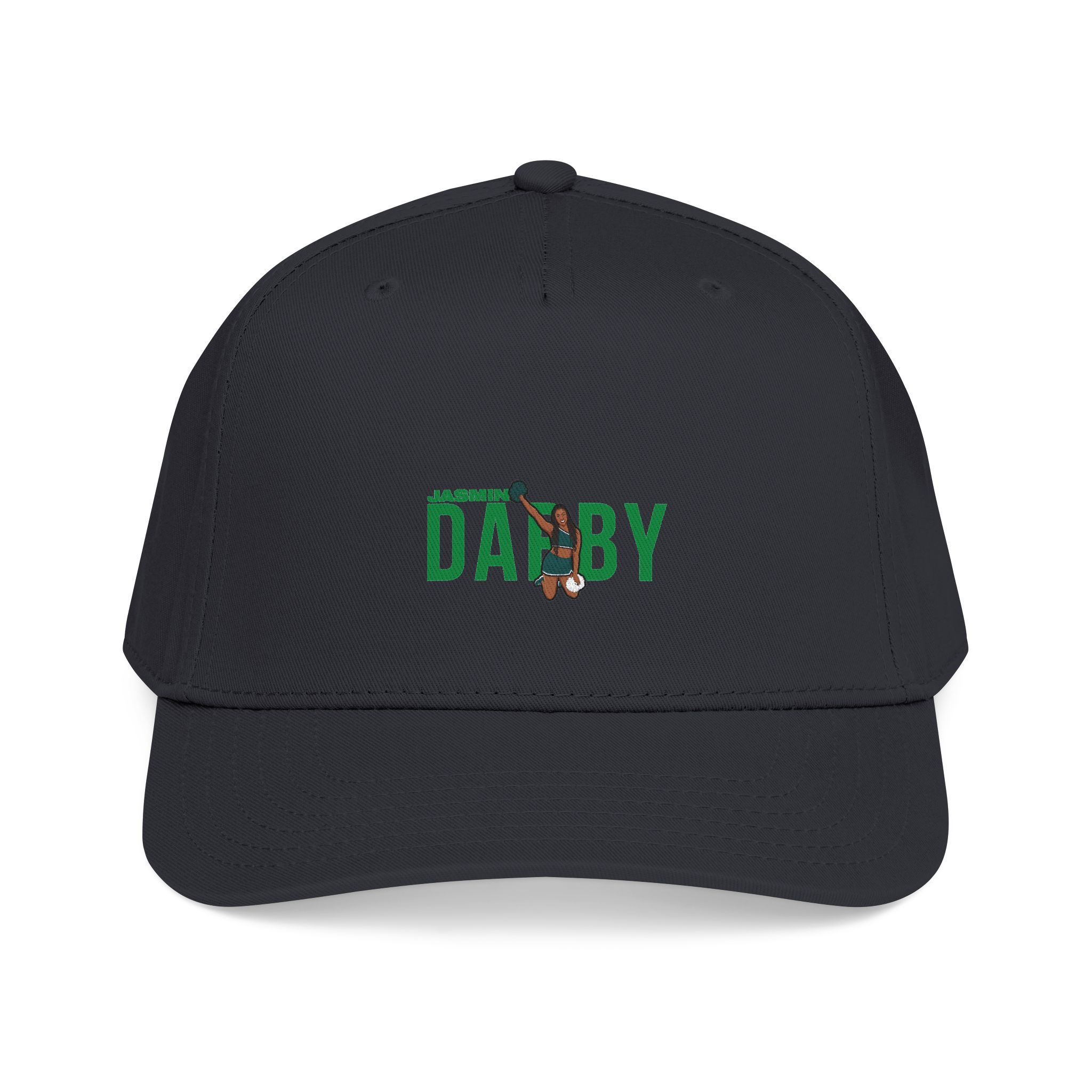 Baseball Cap — character_player_name in Black