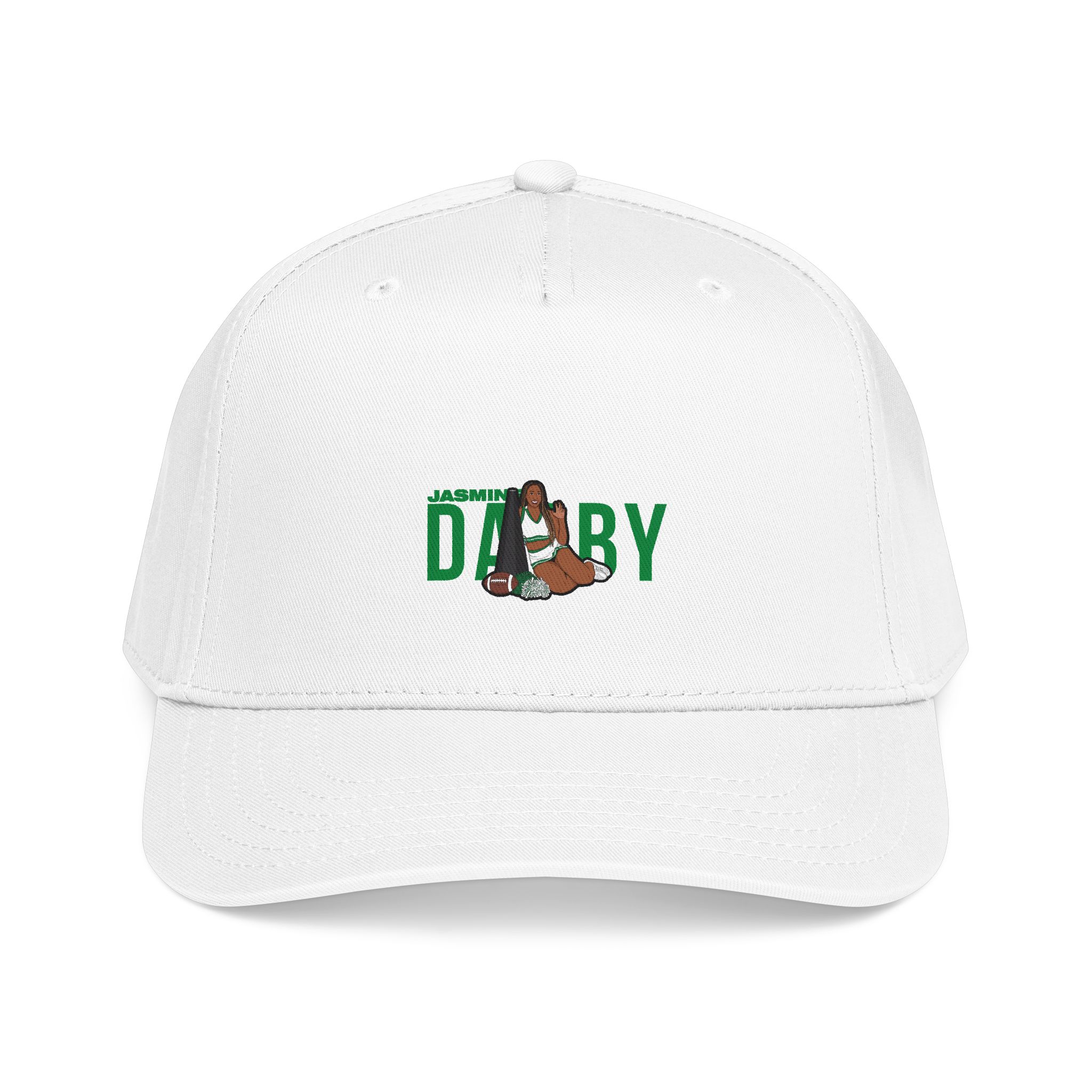 Baseball Cap — character_player_name in White