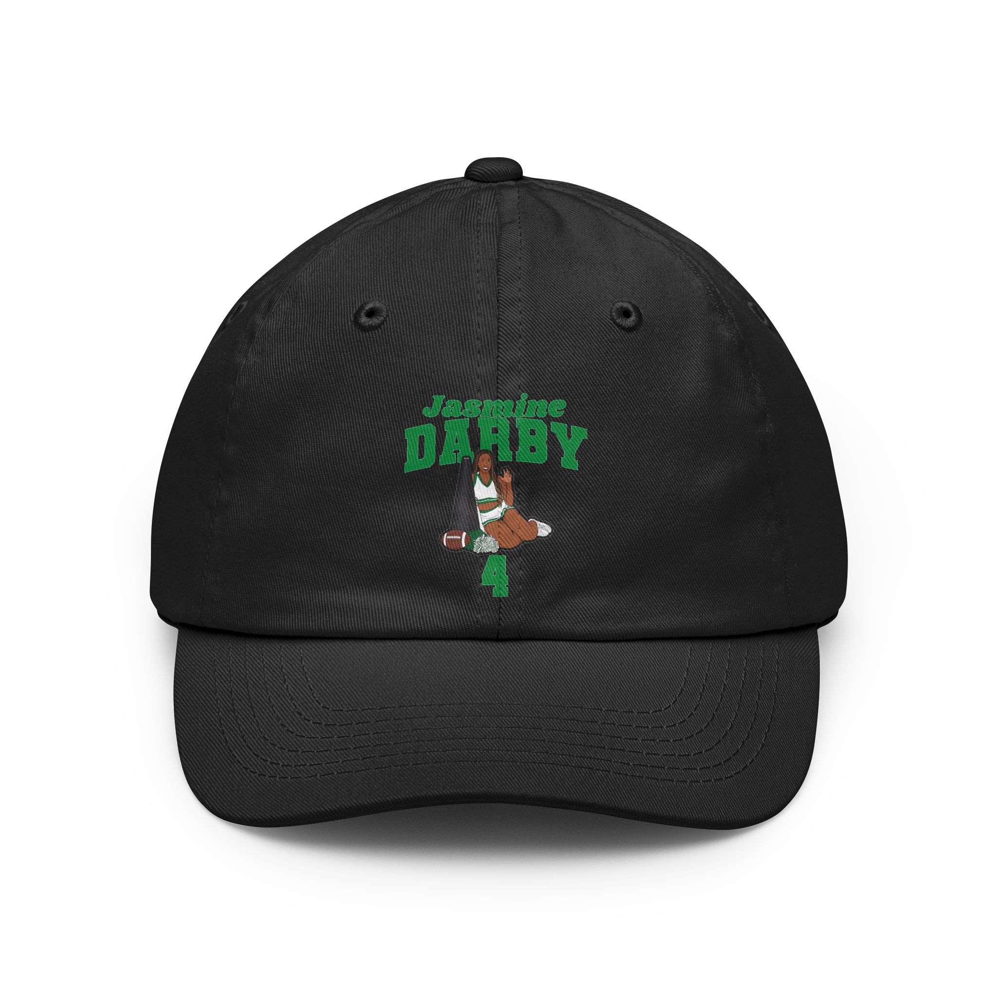 Classic Cap — character_signature_arch in Black