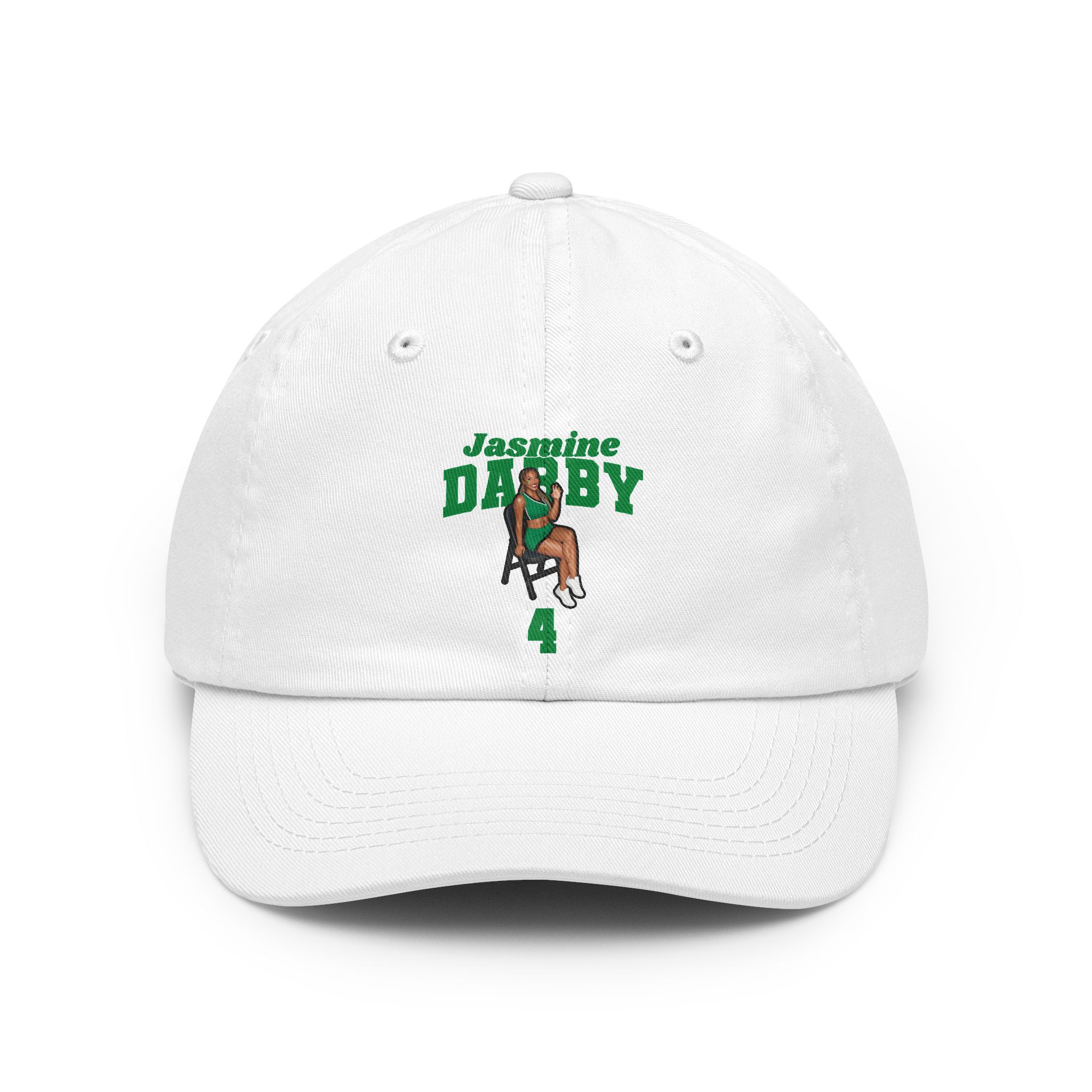 Classic Cap — character_signature_arch in White
