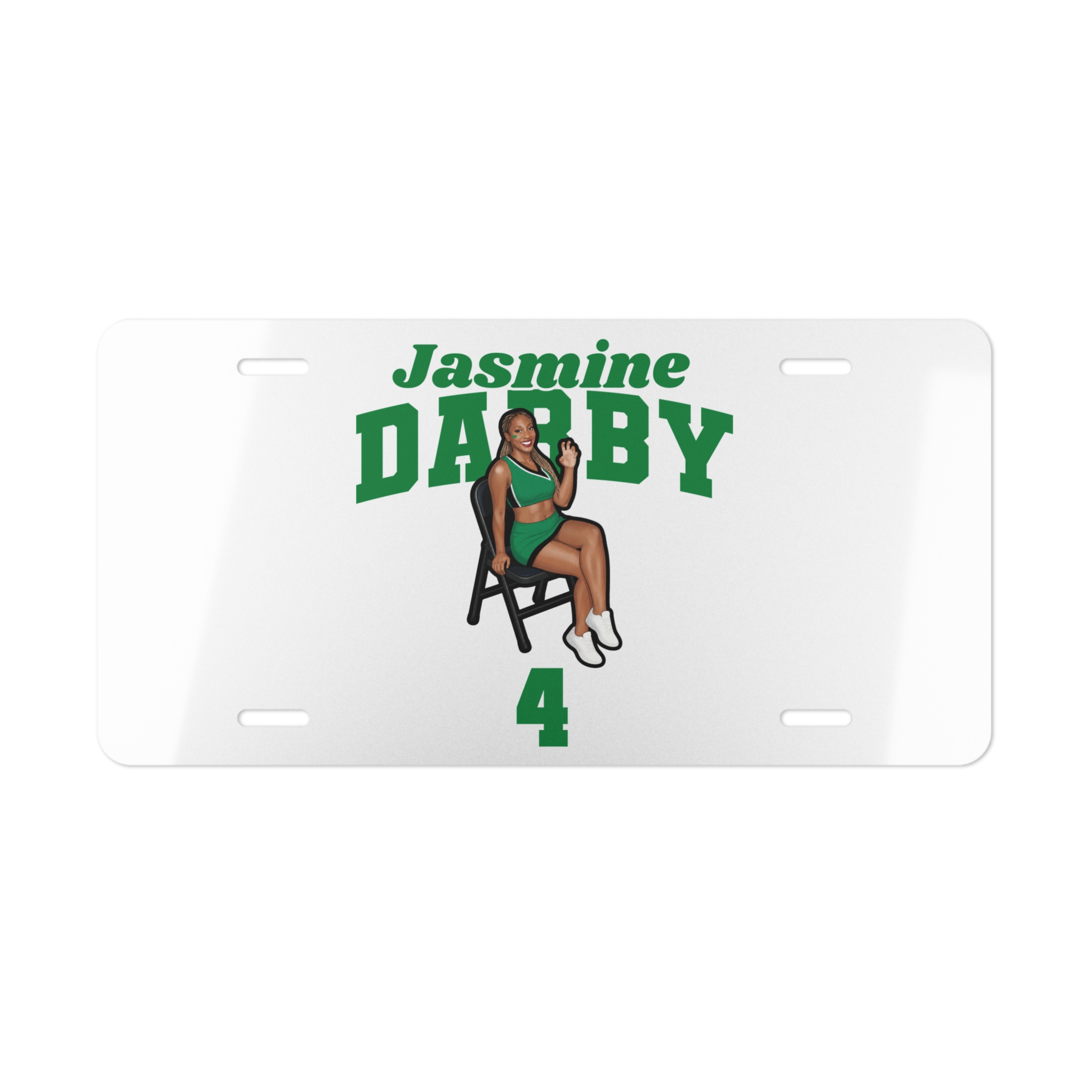 License Plate — character_signature_arch in Classic
