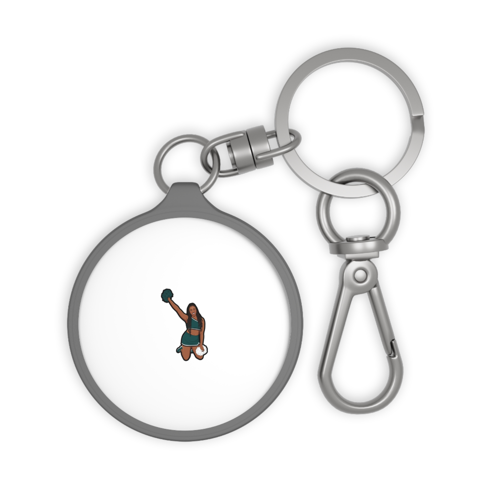 Keychain — character_player_name in Grey