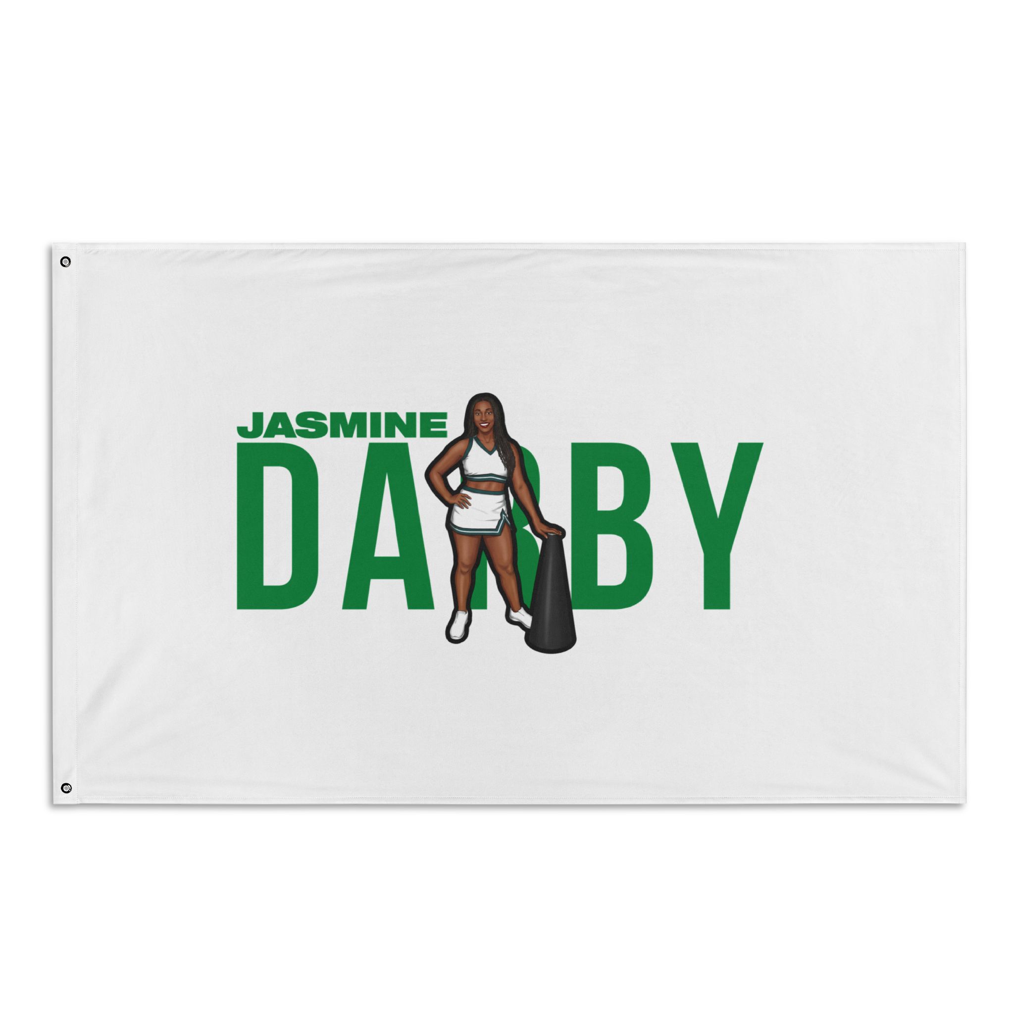 Flag (35 × 56 in) — character_player_name in Classic