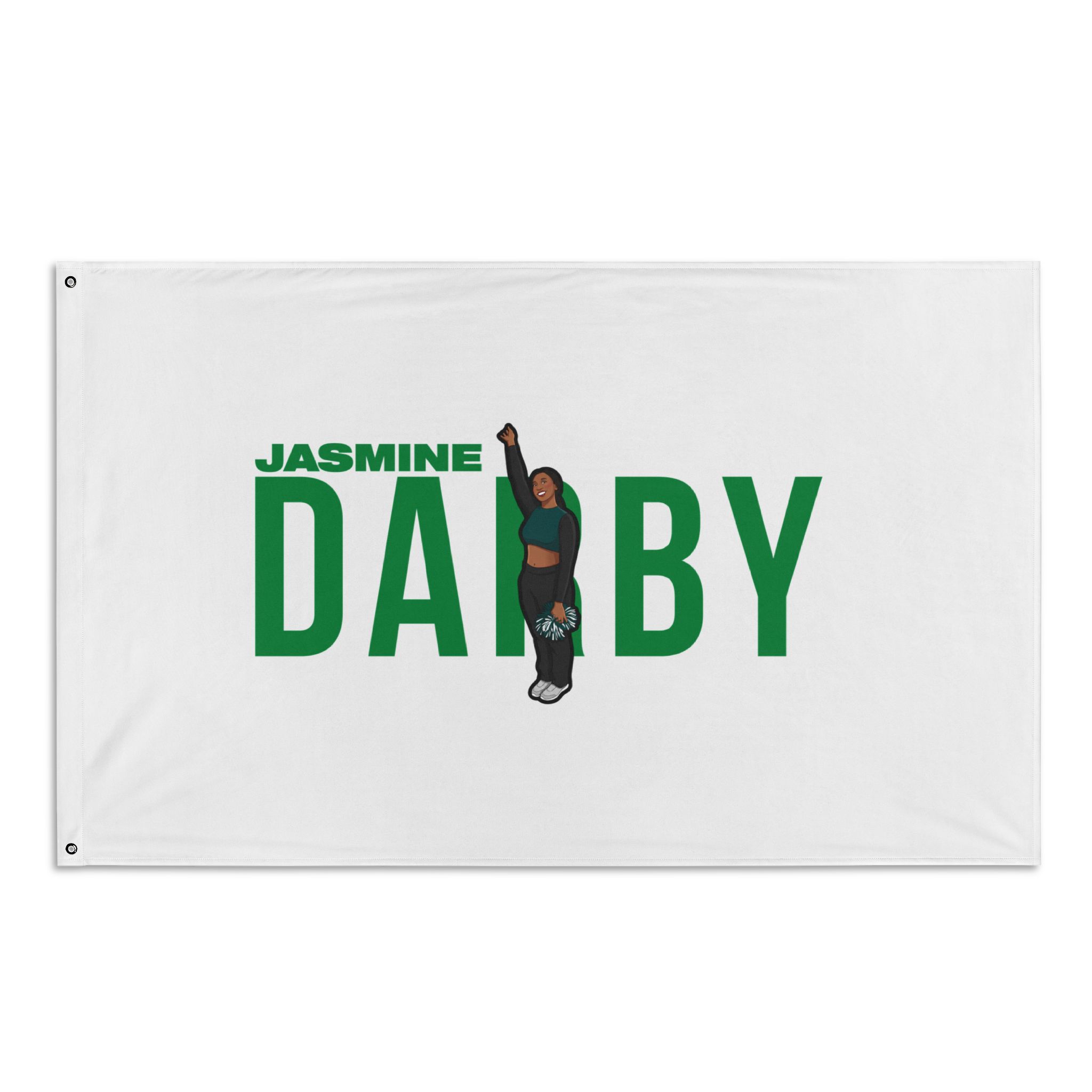 Flag (35 × 56 in) — character_player_name in Classic