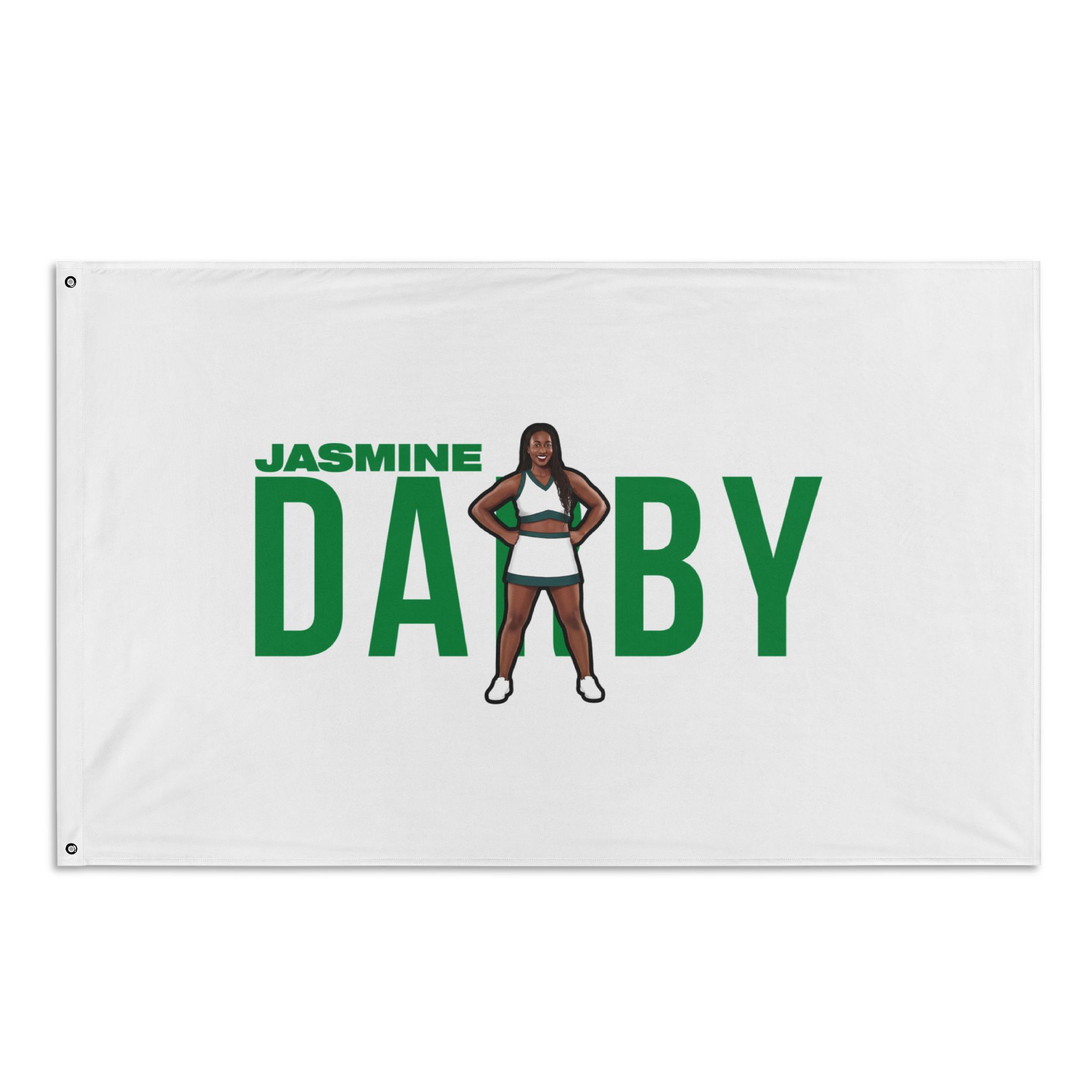Flag (35 × 56 in) — character_player_name in Classic