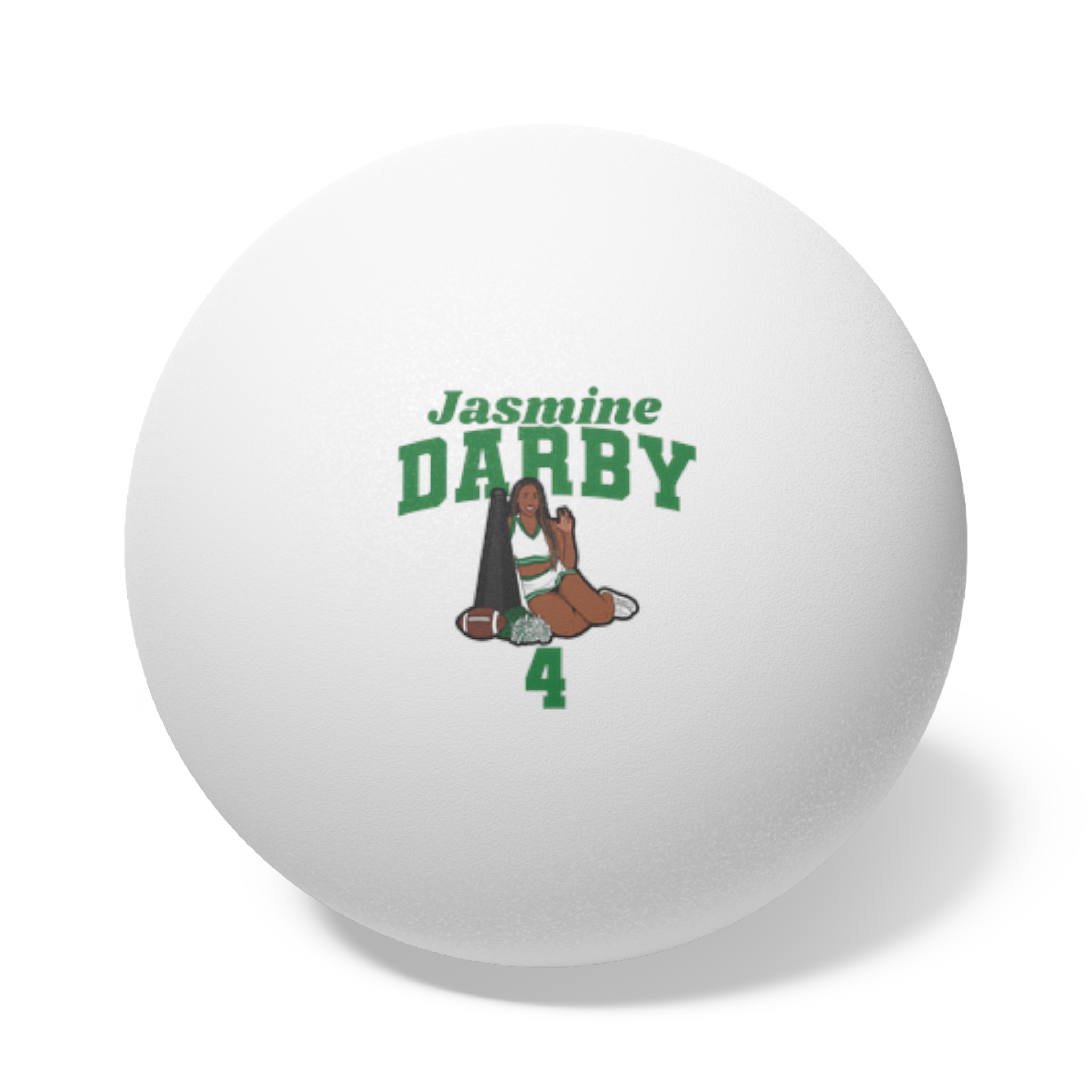 Ping Pong Balls, 6 pcs — character_signature_arch in White