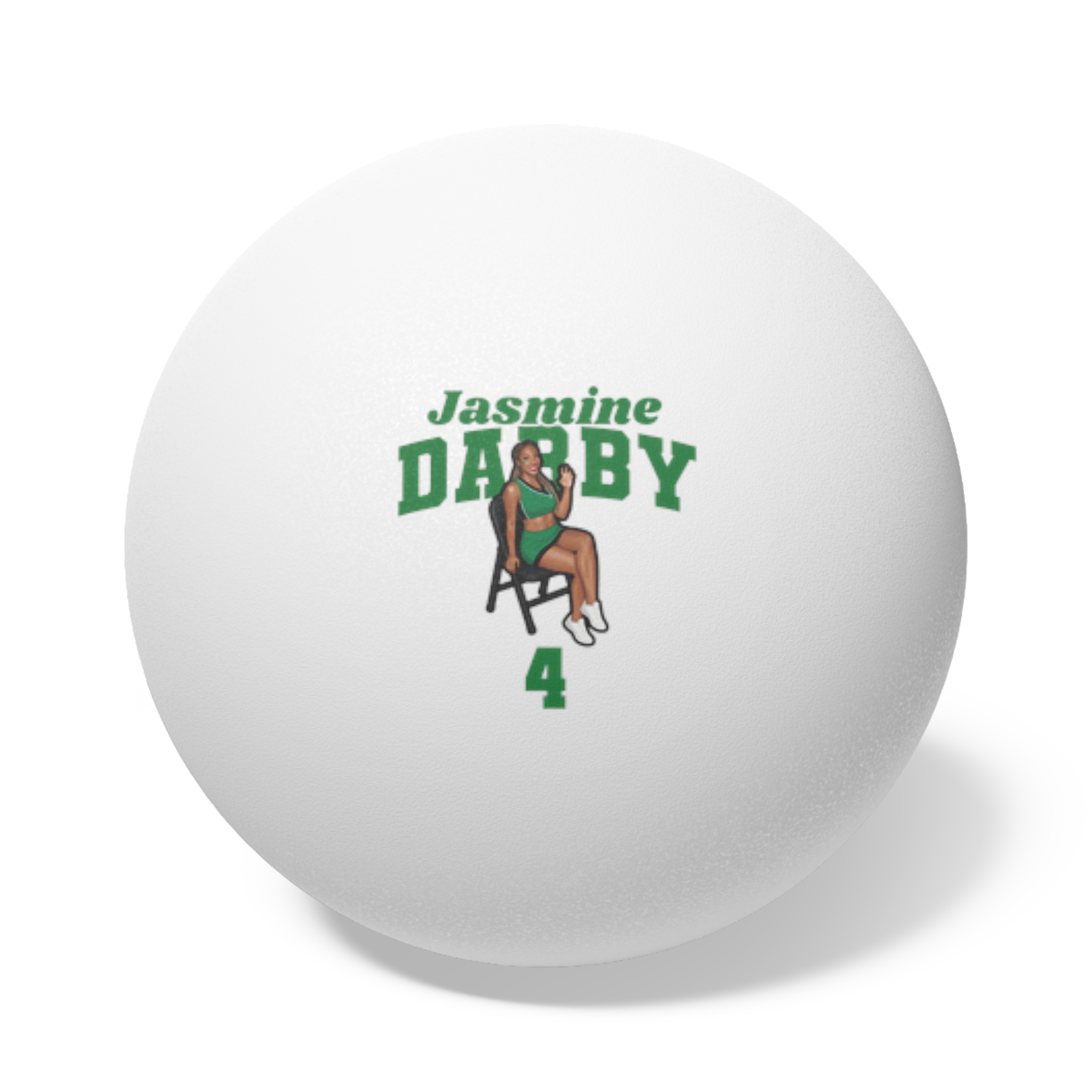 Ping Pong Balls, 6 pcs — character_signature_arch in White
