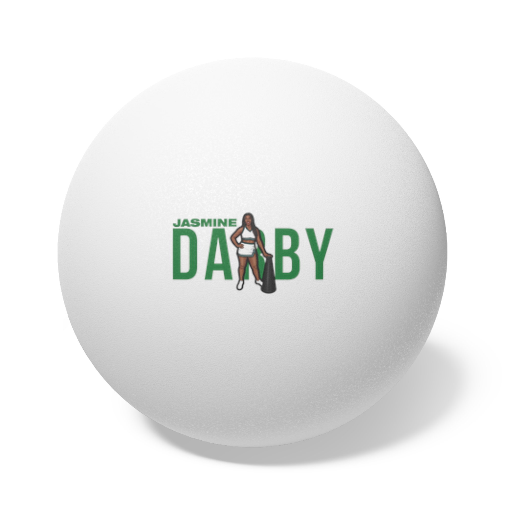 Ping Pong Balls, 6 pcs — character_player_name in White